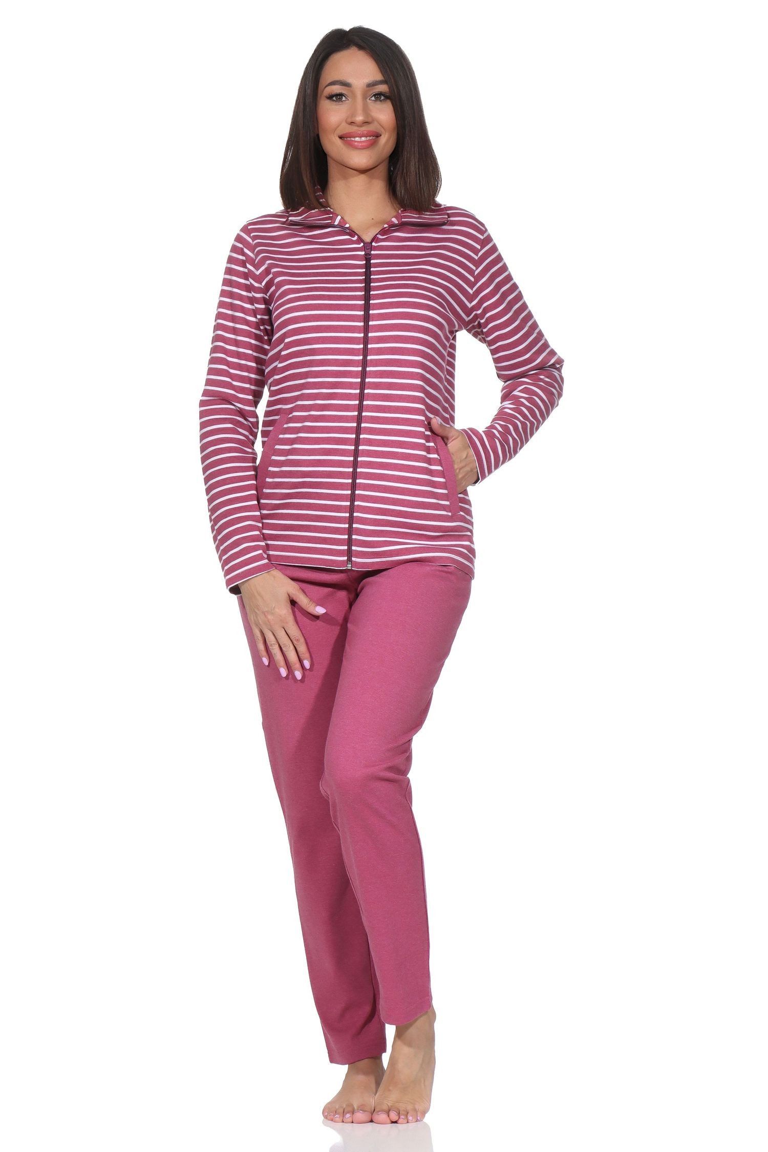 Normann Relaxanzug Normann Damen Hausanzug / Freizeitanzug in Kuschel Interlock Qualität