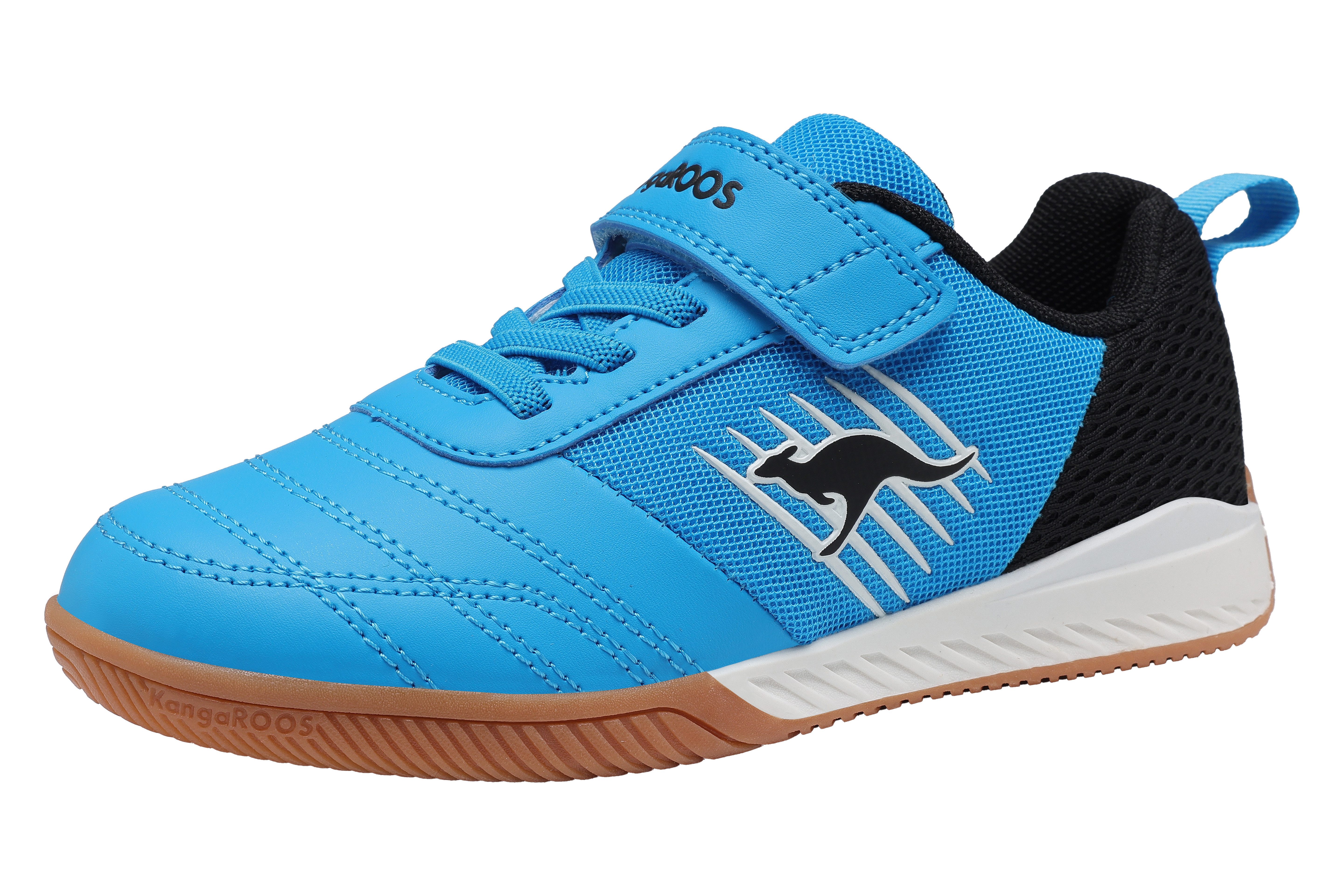 KangaROOS K5-SUPER COURT EV Hallenschuh Indoor Sportschuhe für Kinder und Jugendliche, mit Klettverschluss