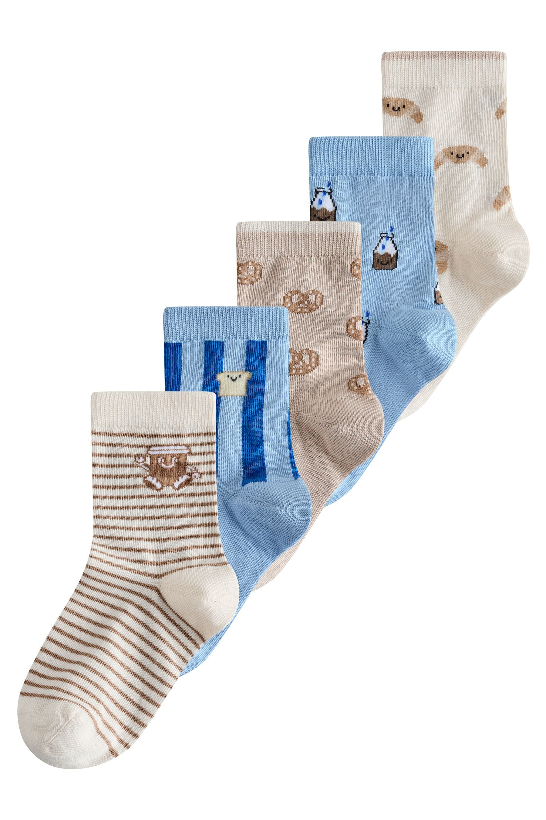 Next Kurzsocken Socken mit hohem Baumwollanteil, 5er-Pack (5-Paar) – Bild 2 von 5