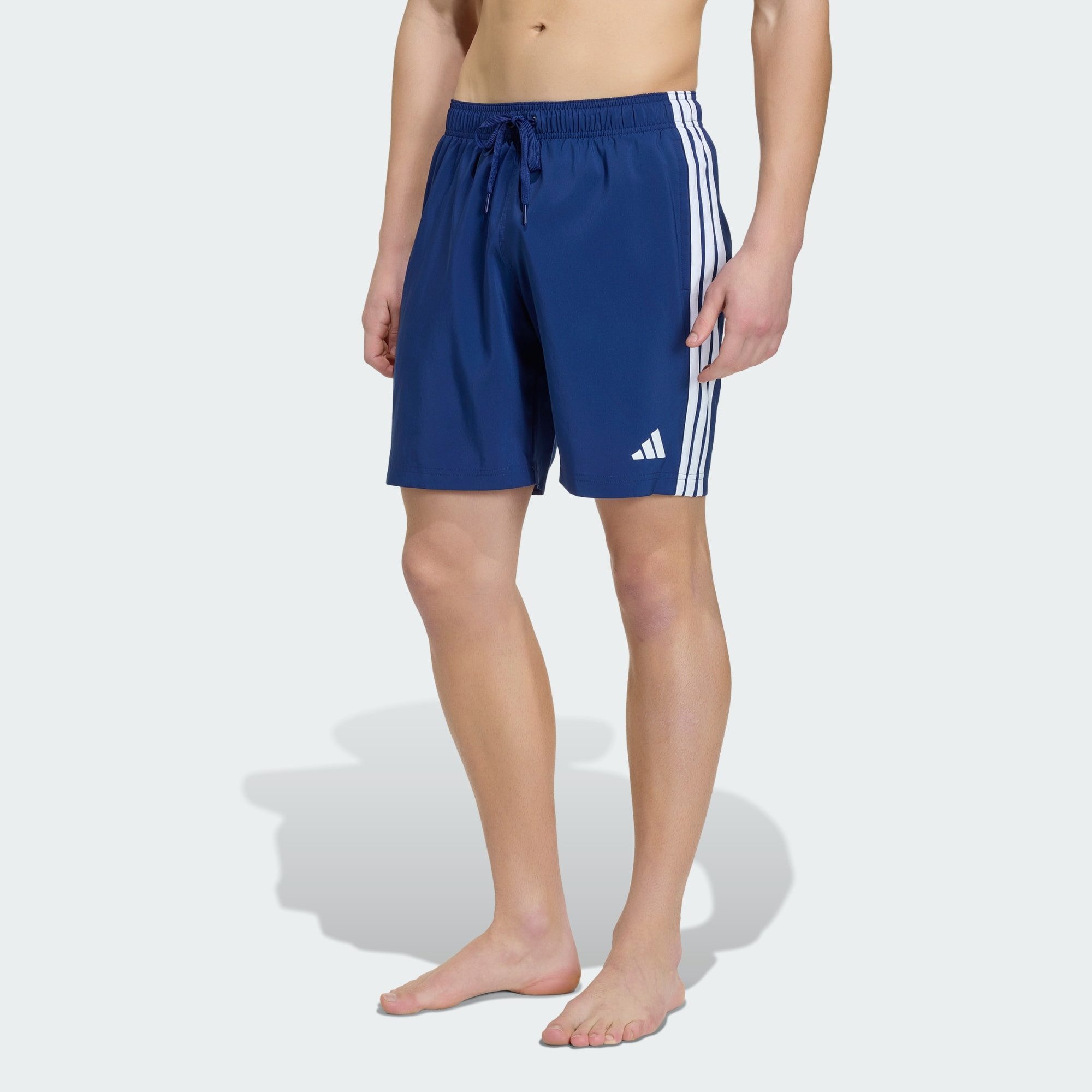 Badehose 3-STREIFEN BADESHORTS, 20,5 CM