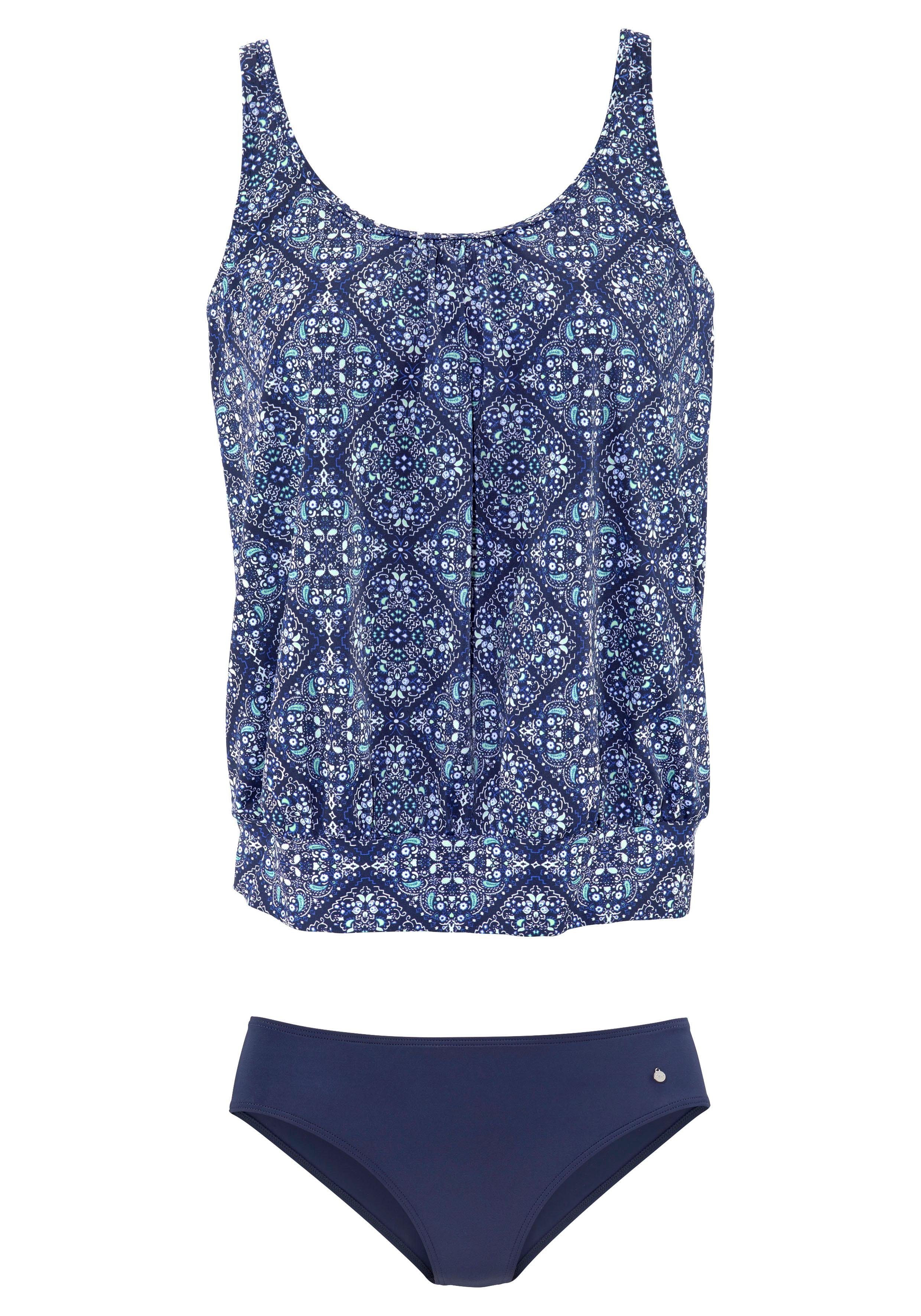 s.Oliver Oversize-Tankini figurschmeichelnd, mit Miederverstärkung, wattier günstig online kaufen