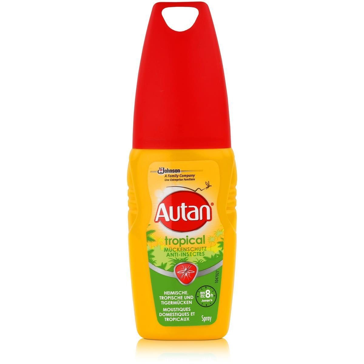 Insektenspray Autan Mückenschutz Tropical Pumpspray 100ml - Bis zu 8h Schutz