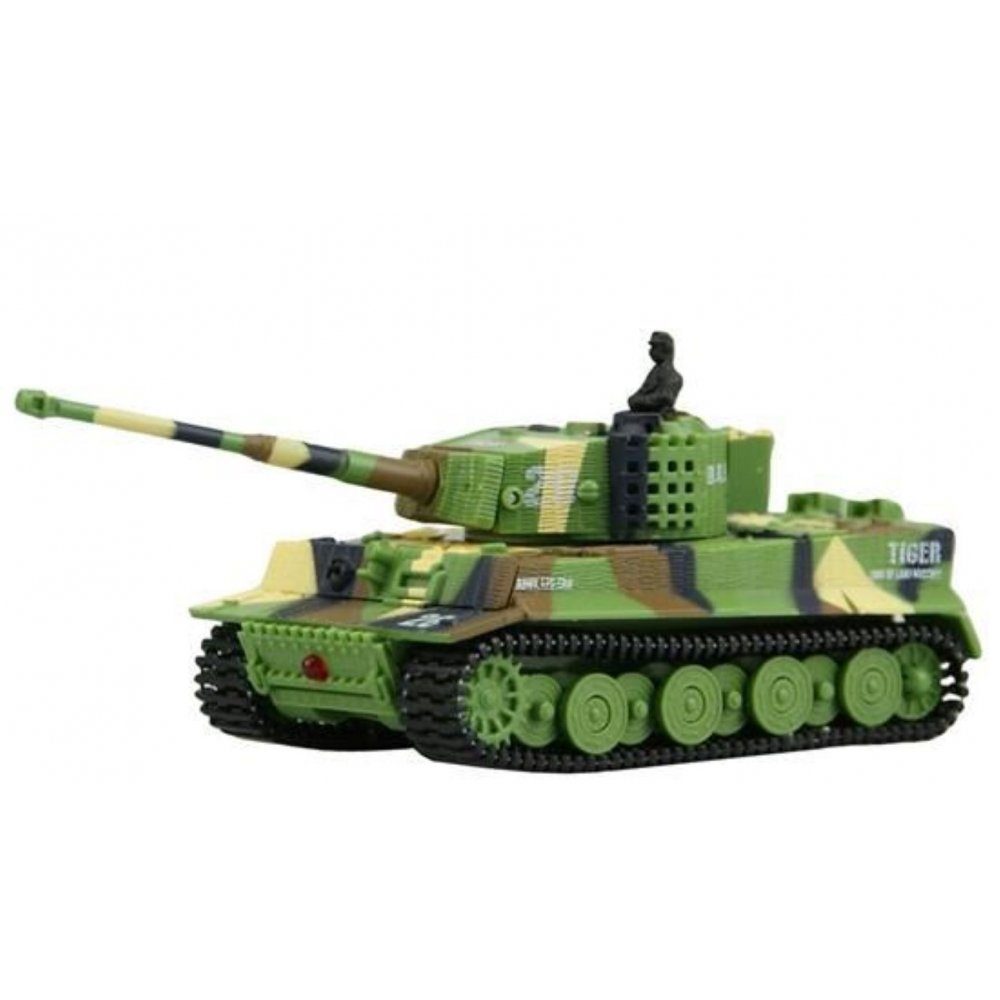 RC-Auto 23016 - Mini RC Kettenfahrzeug Tiger I - grün
