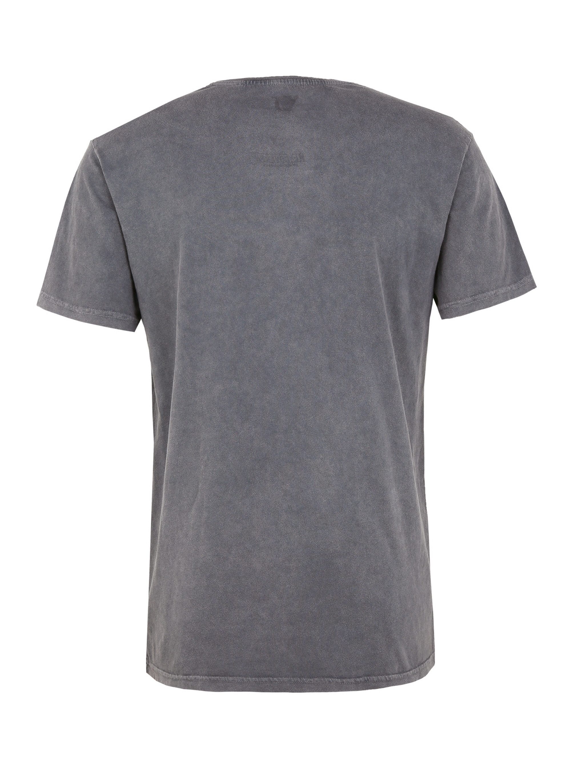 Recovered T-Shirt ACDC Dirty Deeds Done Cheap Washed Grey im zeitlosen Design