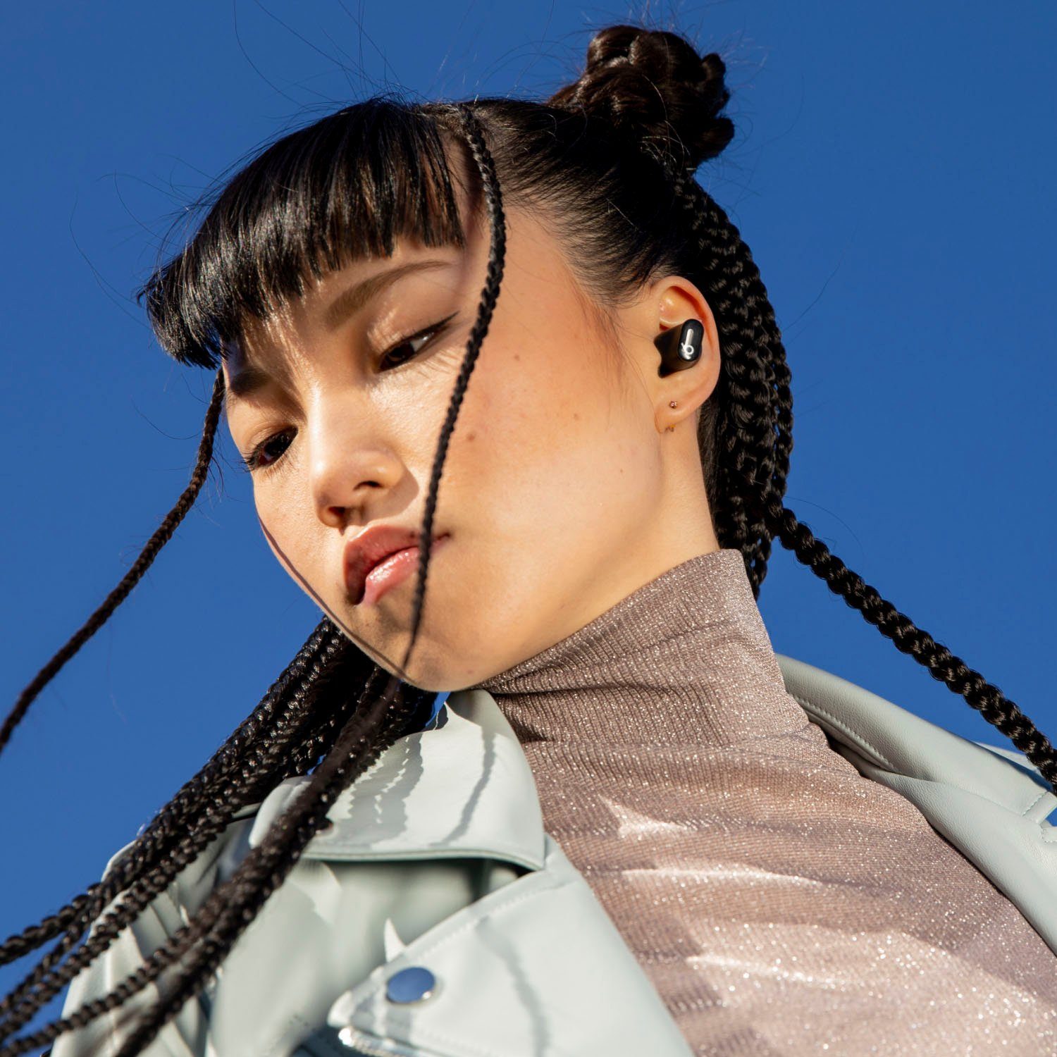 Beats by Dr. (ANC), und schwarz Siri, Musik, Beats Kabellose Buds integrierte für Studio Bluetooth, Siri, Cancelling Noise - Dre kompatibel Steuerung (Active Anrufe Geräuschunterdrückung) mit mit In-Ear-Kopfhörer Transparenzmodus