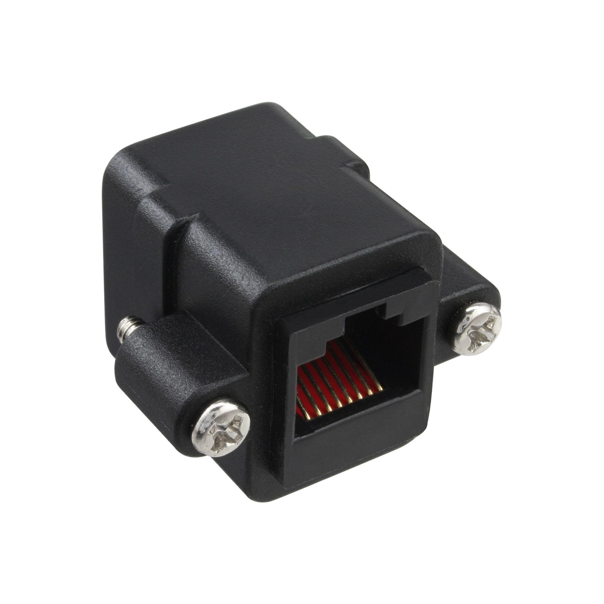 InLine® Patchkabelkupplung, UTP, 2x RJ45 Buchse, zum Einbau LAN-Kabel