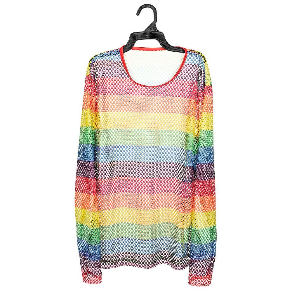 Boland Kostüm Netzshirt Regenbogen Onesize günstig online kaufen