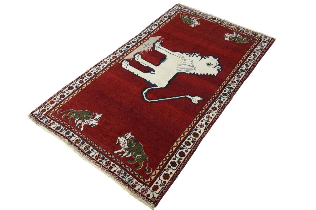 Orientteppich Shiraz Orientteppich Perserteppich, Trading, Höhe: Handgeknüpfter / Nain 119x209 mm rechteckig, 10