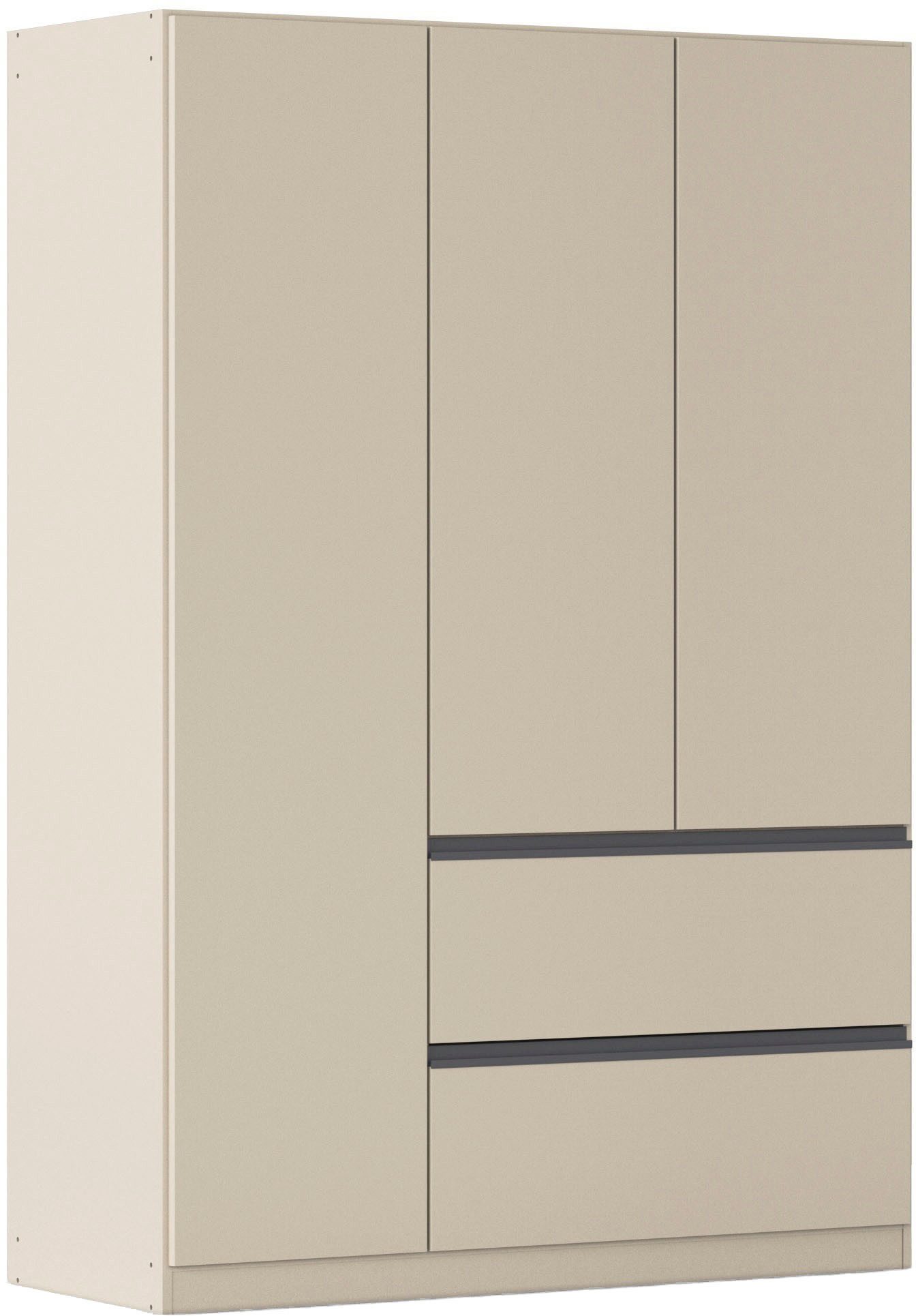 rauch Drehtürenschrank Kleiderschrank Schrank Garderobe COSTA in den Breiten 91/136/181 cm (in 3 Ausstattungen BASIC/CLASSIC/PREMIUM) viel Platz, grifflose Front und Push-to-Open Funktion MADE IN GERMANY