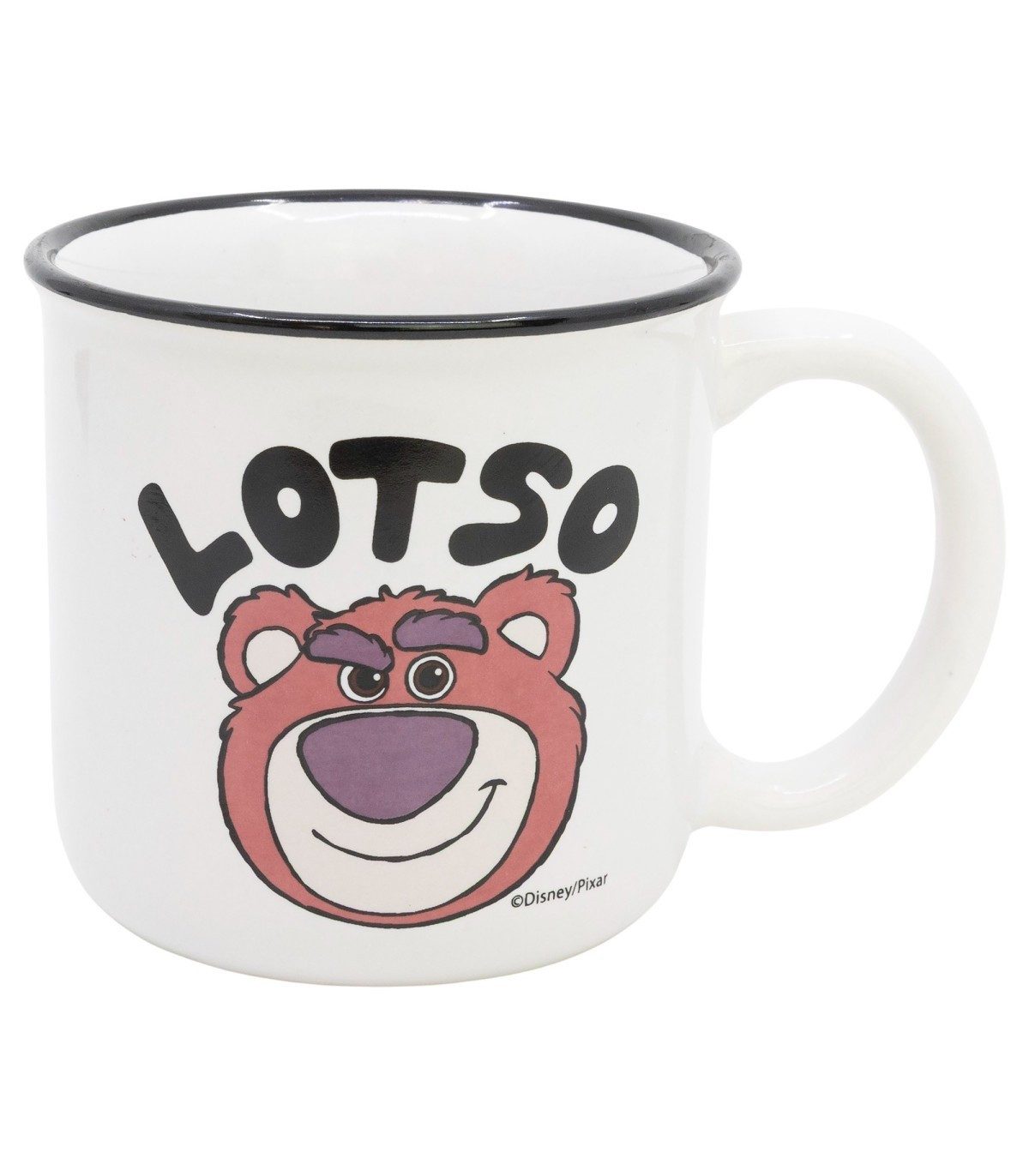 Disney Tasse Lotso Frühstückstasse 400 ml Keramik Tasse Geschenkbox, Keramik