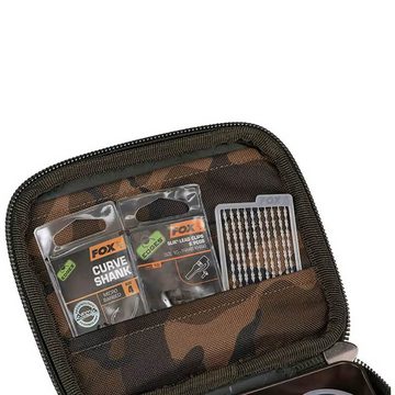 FOX International Tragetasche Fox Camolite Zubehörtasche Rigid Lead Bits Bag, Mit starren Trennwandeinsätzen ausgestattet, Kompaktes Design, sodass Sie in die meisten Tackletaschen passt, In der einzigartigen Fox Camo-Tarnfarbe, Polyestertragegriffe an mehreren Seiten, Maße: 18.5cm x 14.5cm x 7cm