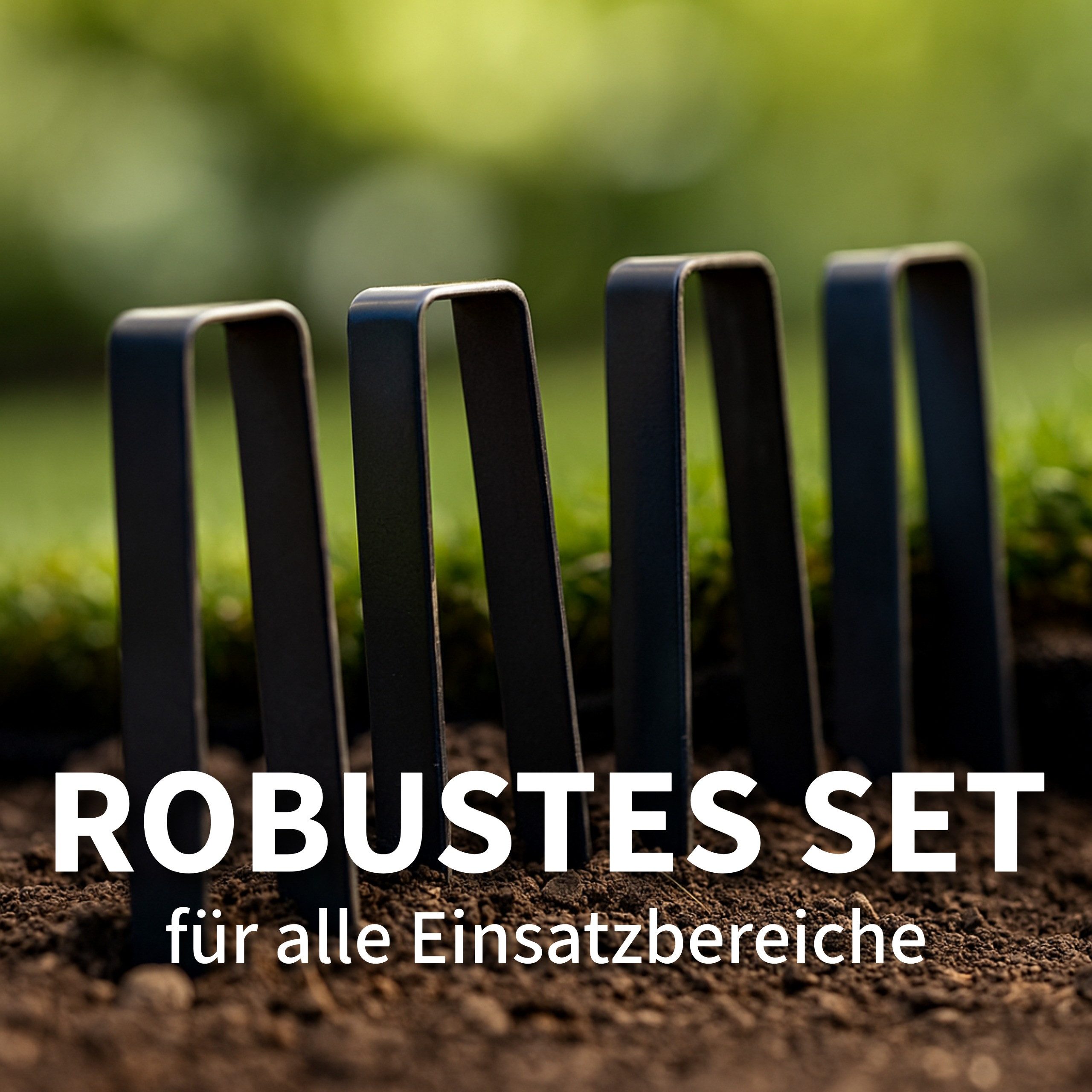 INTERGARDEN Bodenanker für Rosenbogen 4 Stück, Erdspieß, Bodenspieß, Befestigung Rankhilfe, (4-St) – Bild 5 von 5