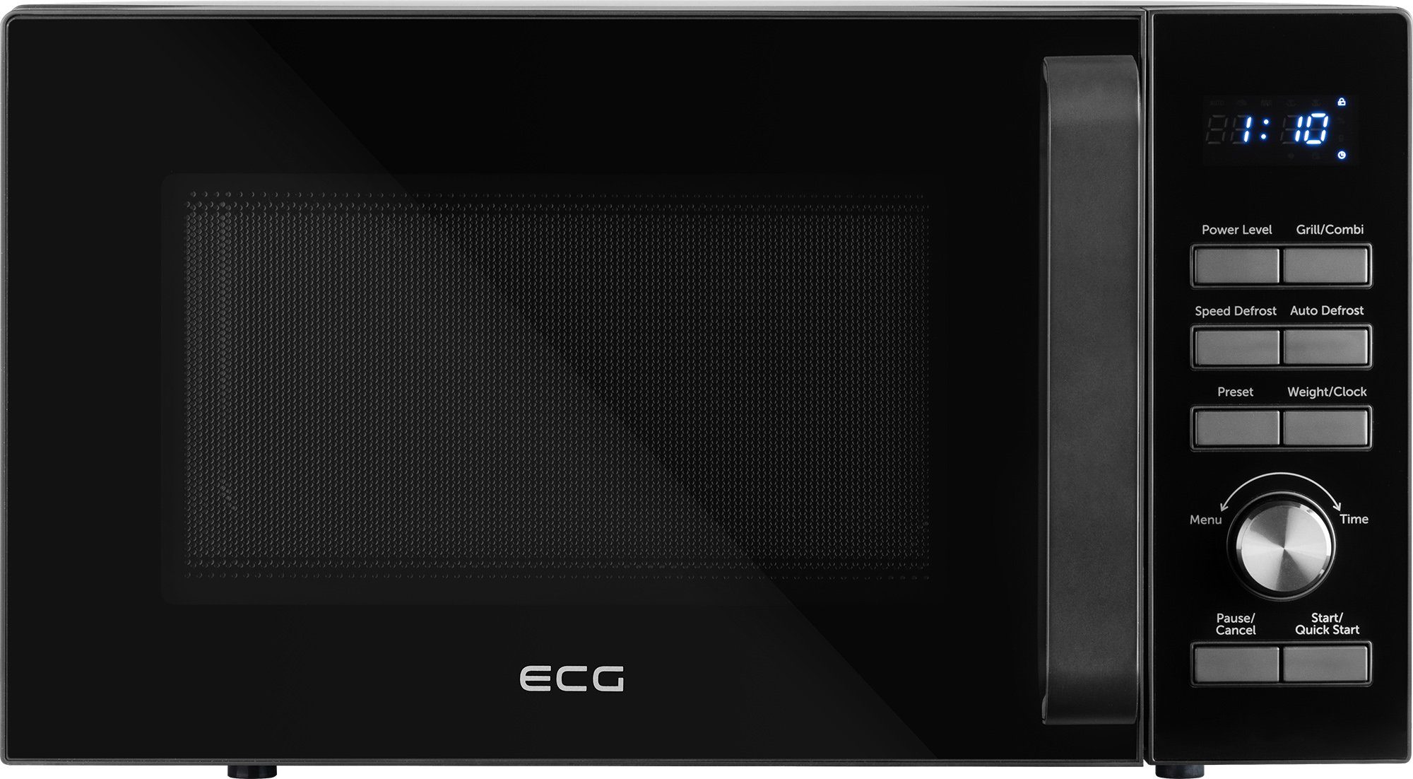 Panasonic NN-GD39QSEPG Grill-Mikrowelle - 29 Liter, 1000W, Steam+ Topf, Inverter-Technologie