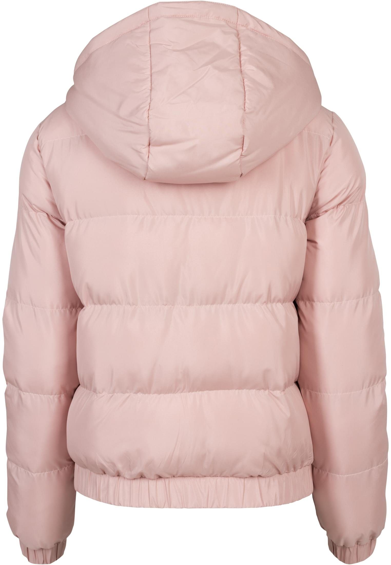 URBAN (1-St) Hooded Ladies Puffer lightrose Jacket Damen CLASSICS Winterjacke