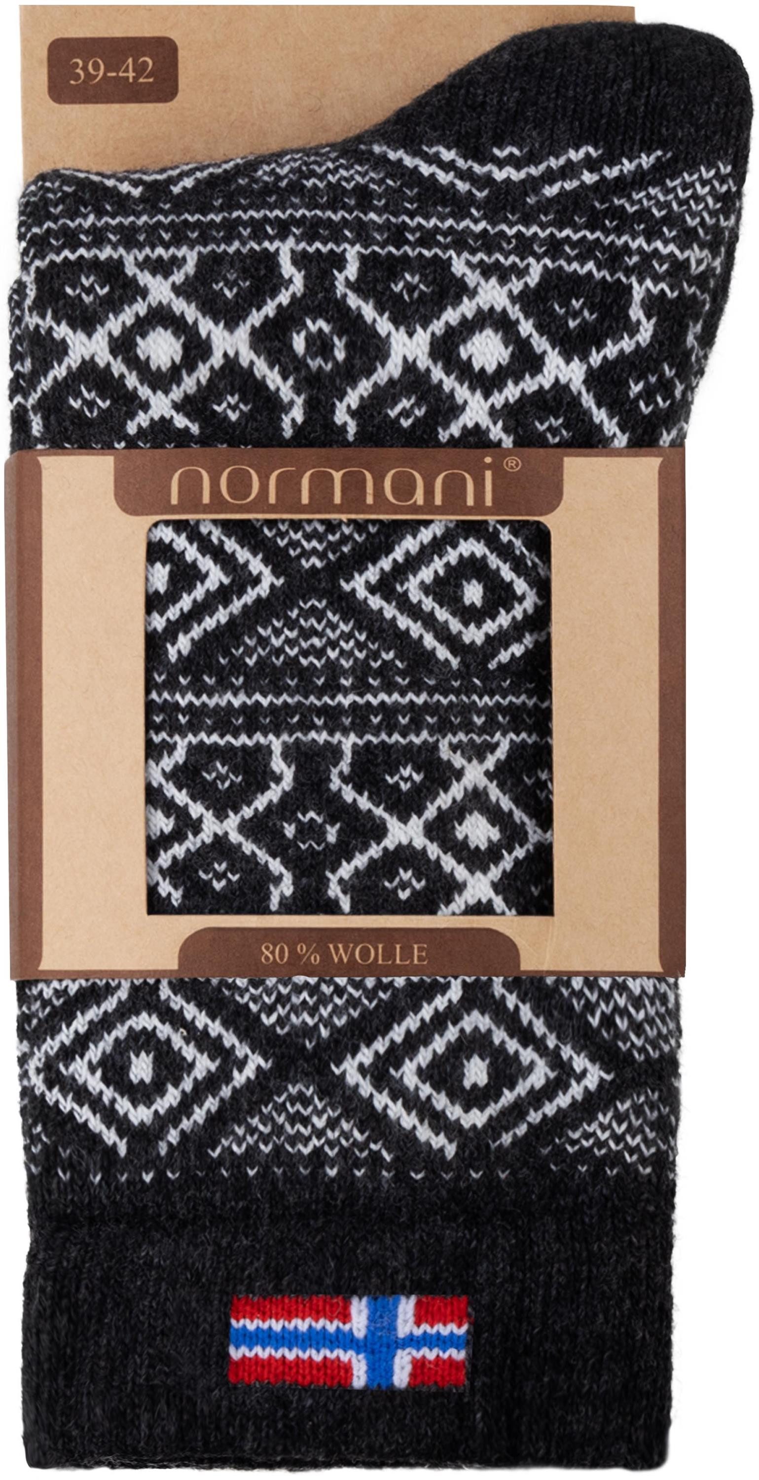 normani Thermosocken 2 Canadien Socks (2 Paar) natürlich warm