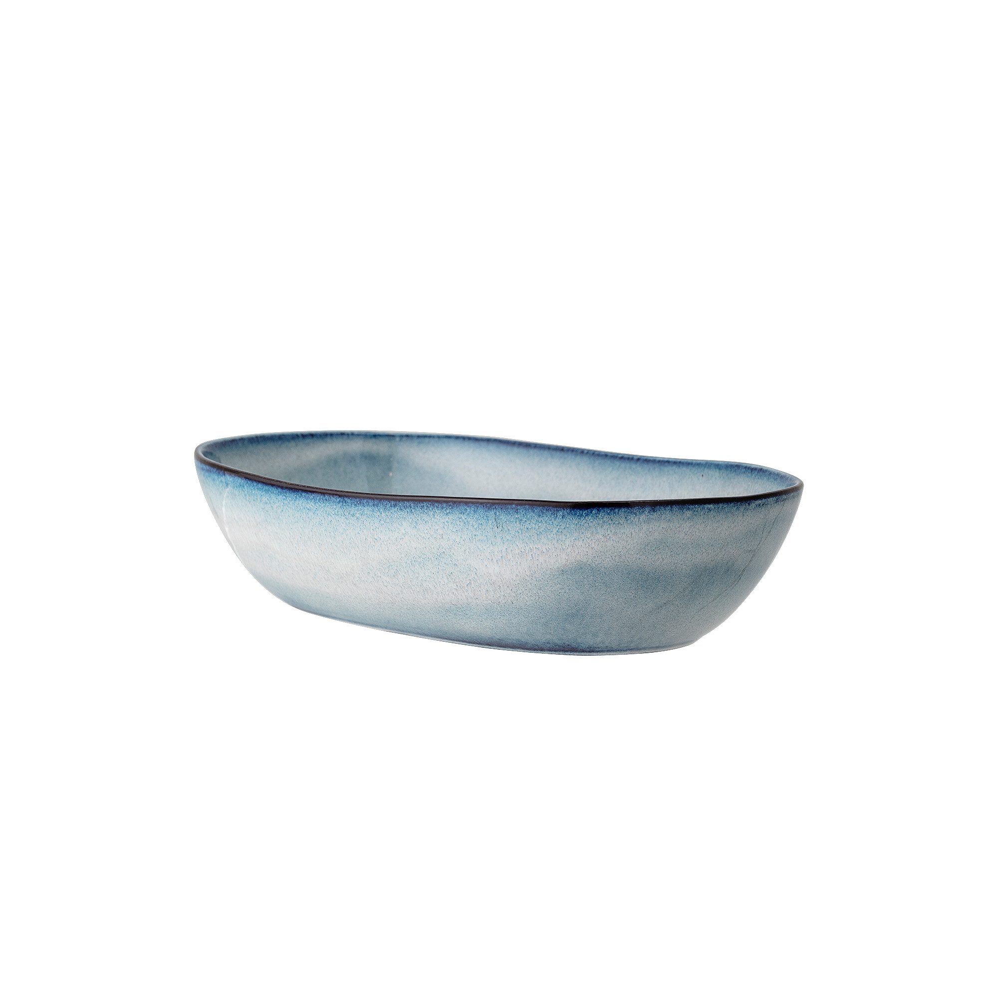 Bloomingville Schale Bloomingville Sandrine Schale, Blue, Steingut, Steingut