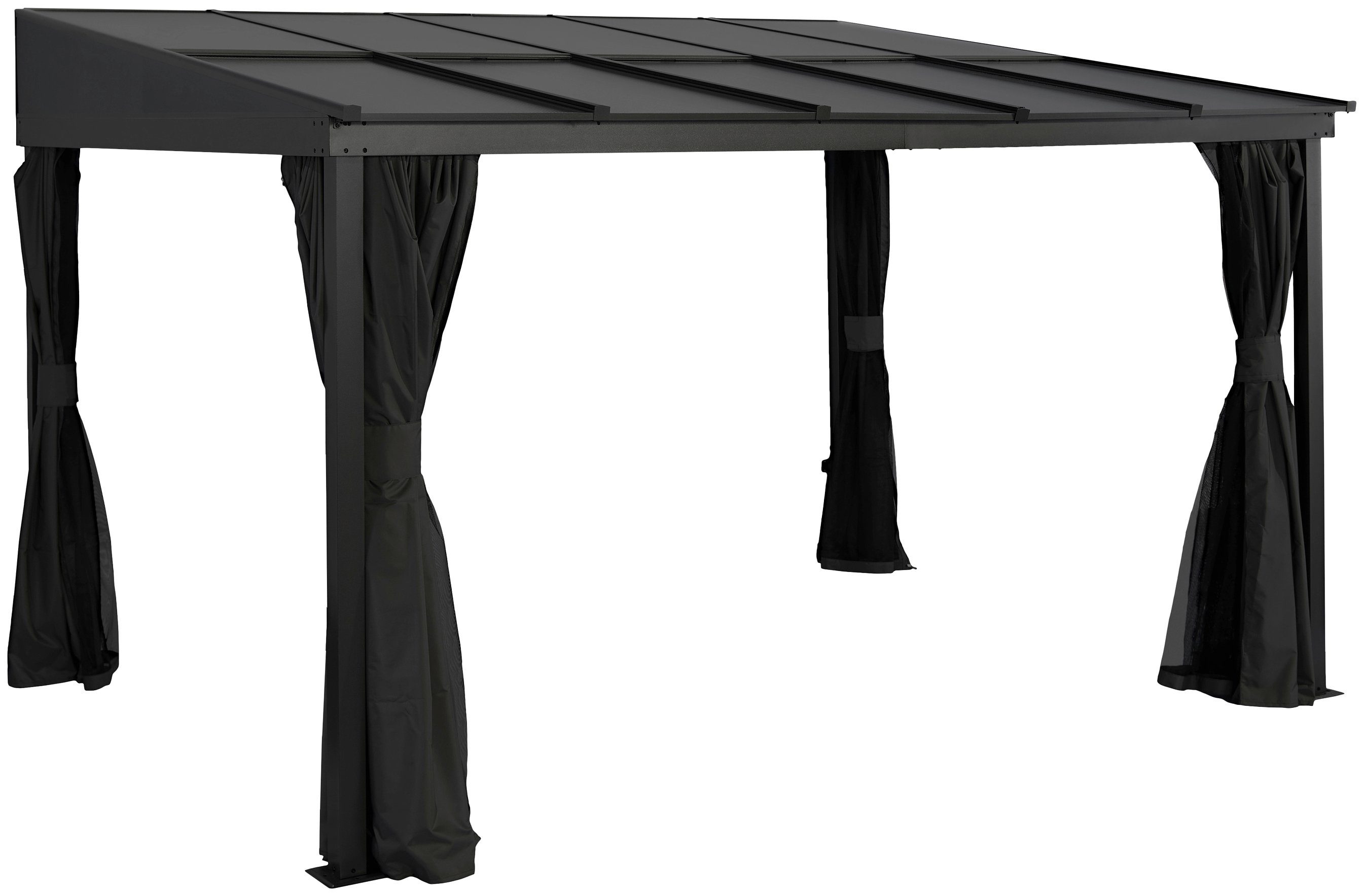 Sojag Anbaupavillon St. Barthelemy 10x14 anthrazit, günstig online kaufen