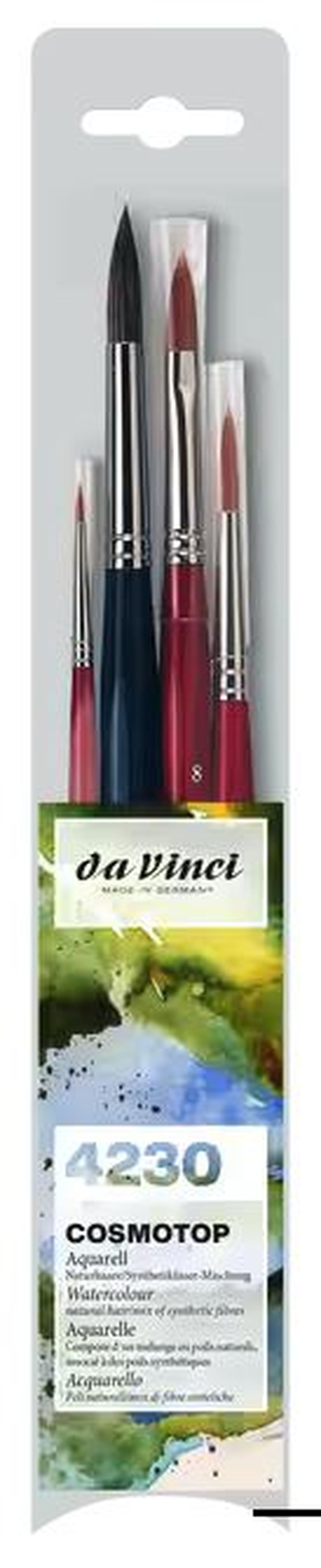 Da Vinci Malpinsel COSMOTOP 4230, (4 St)