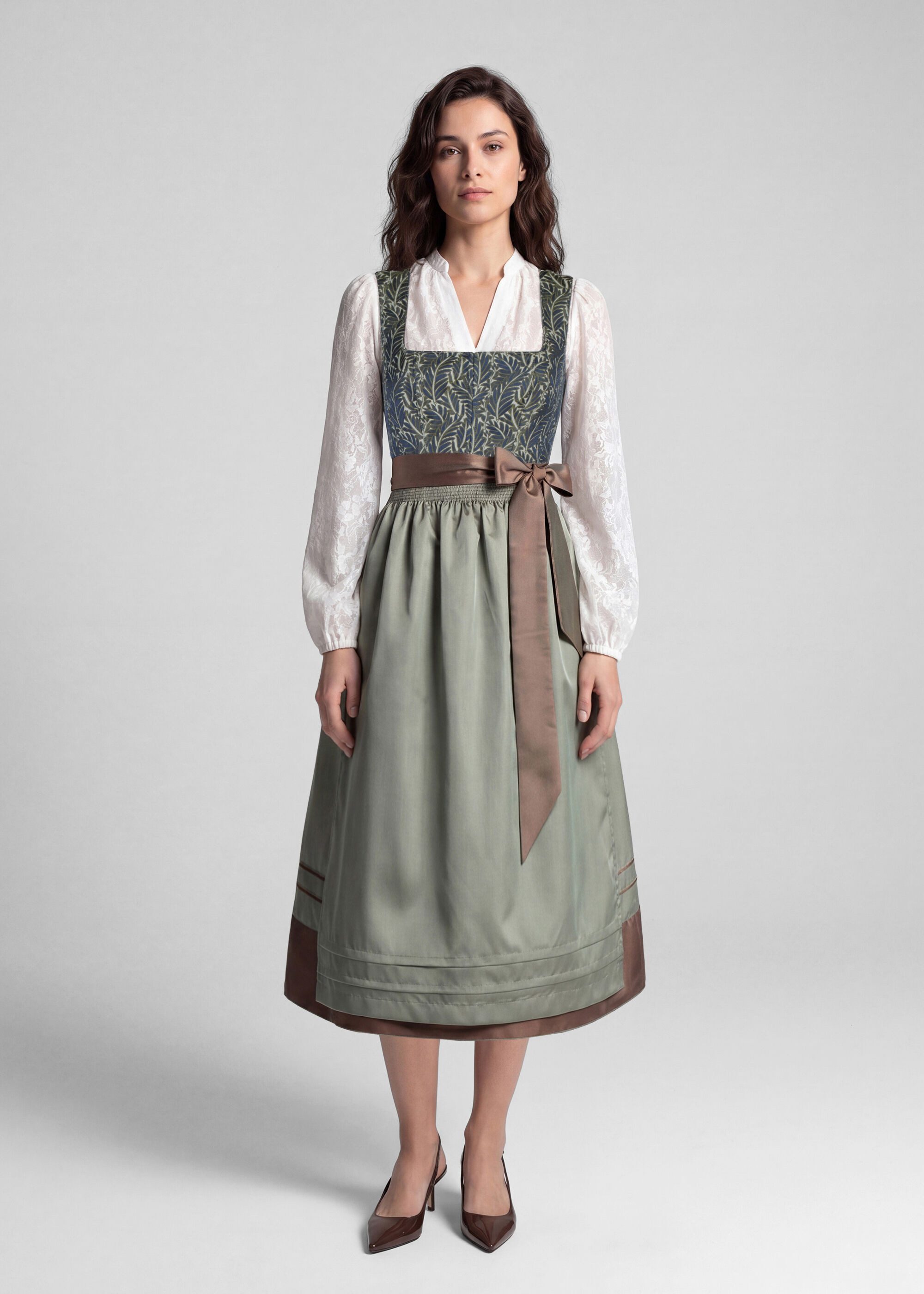 Spieth & Wensky Dirndl Kylie (1-tlg) mit elegantem Dirndl-Sti