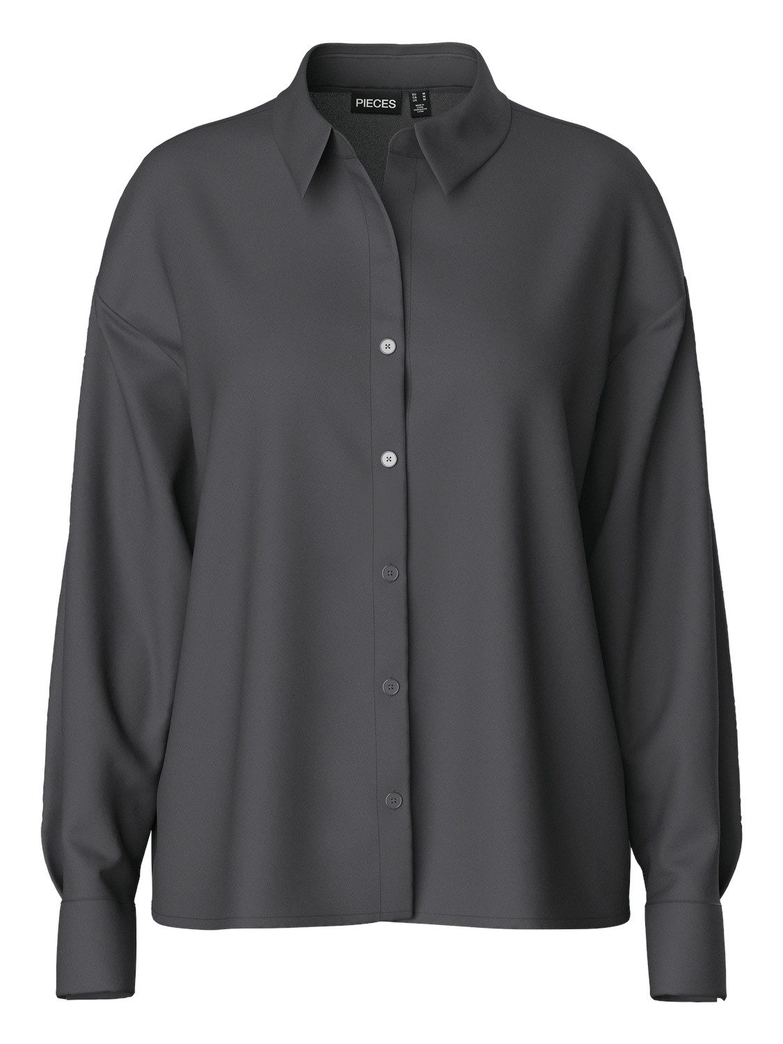 Hemdbluse PCFRANAN LS SHIRT NOOS BC