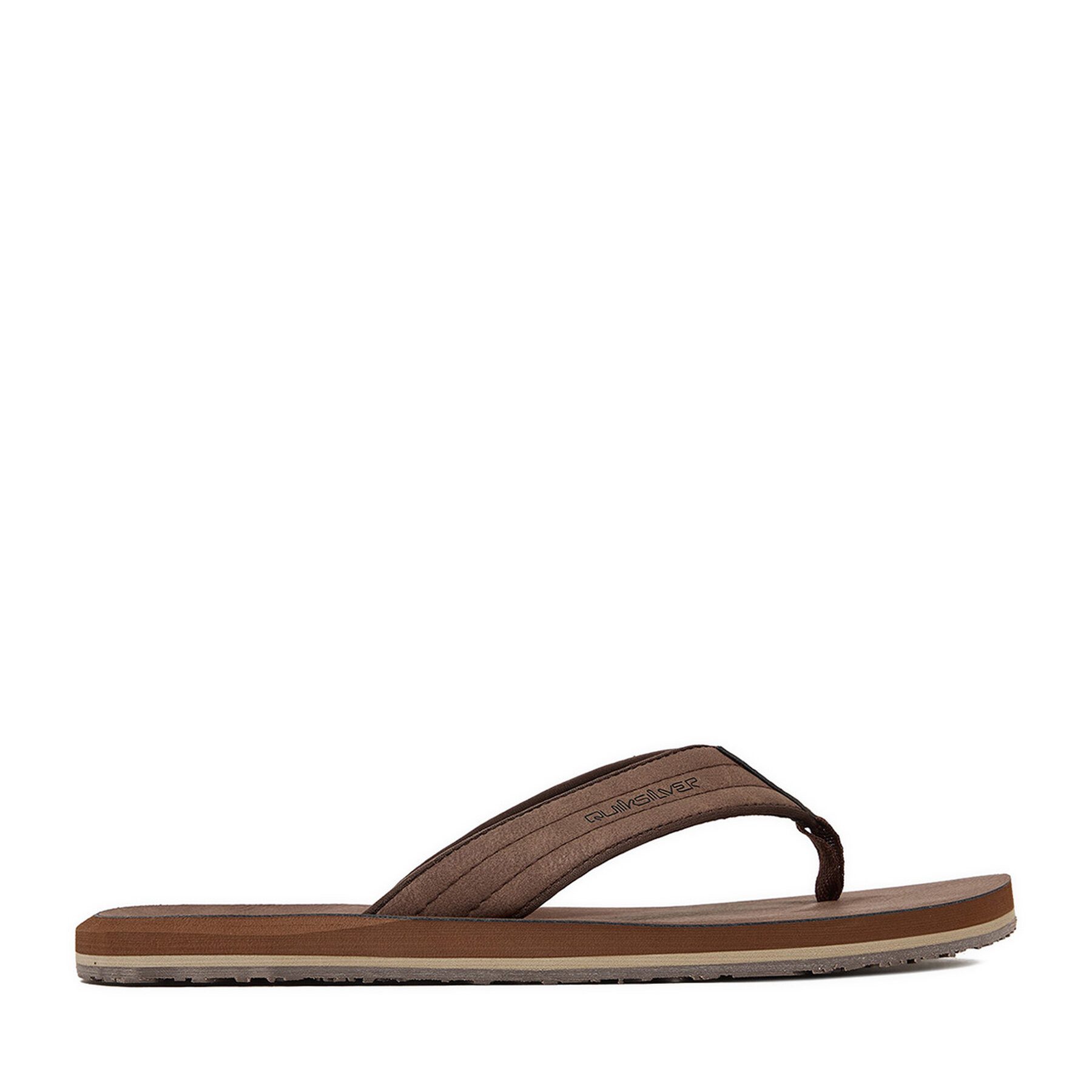 Quiksilver Quiksilver Herren-Flip-Flops, braun Badepantolette