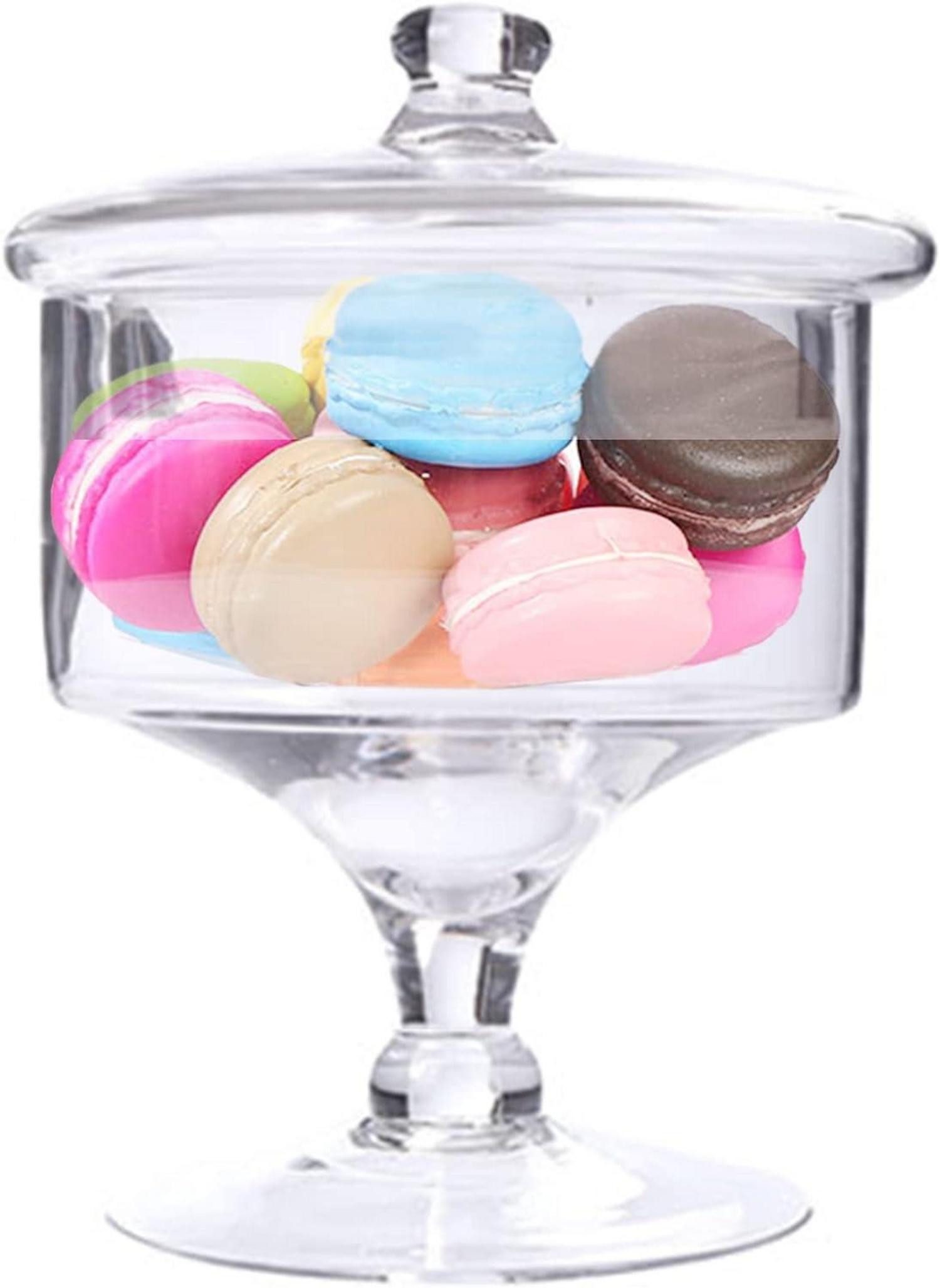 Glas Süßigkeiten Glasbehälter mit Deckel für Hochzeit Deko Buffet