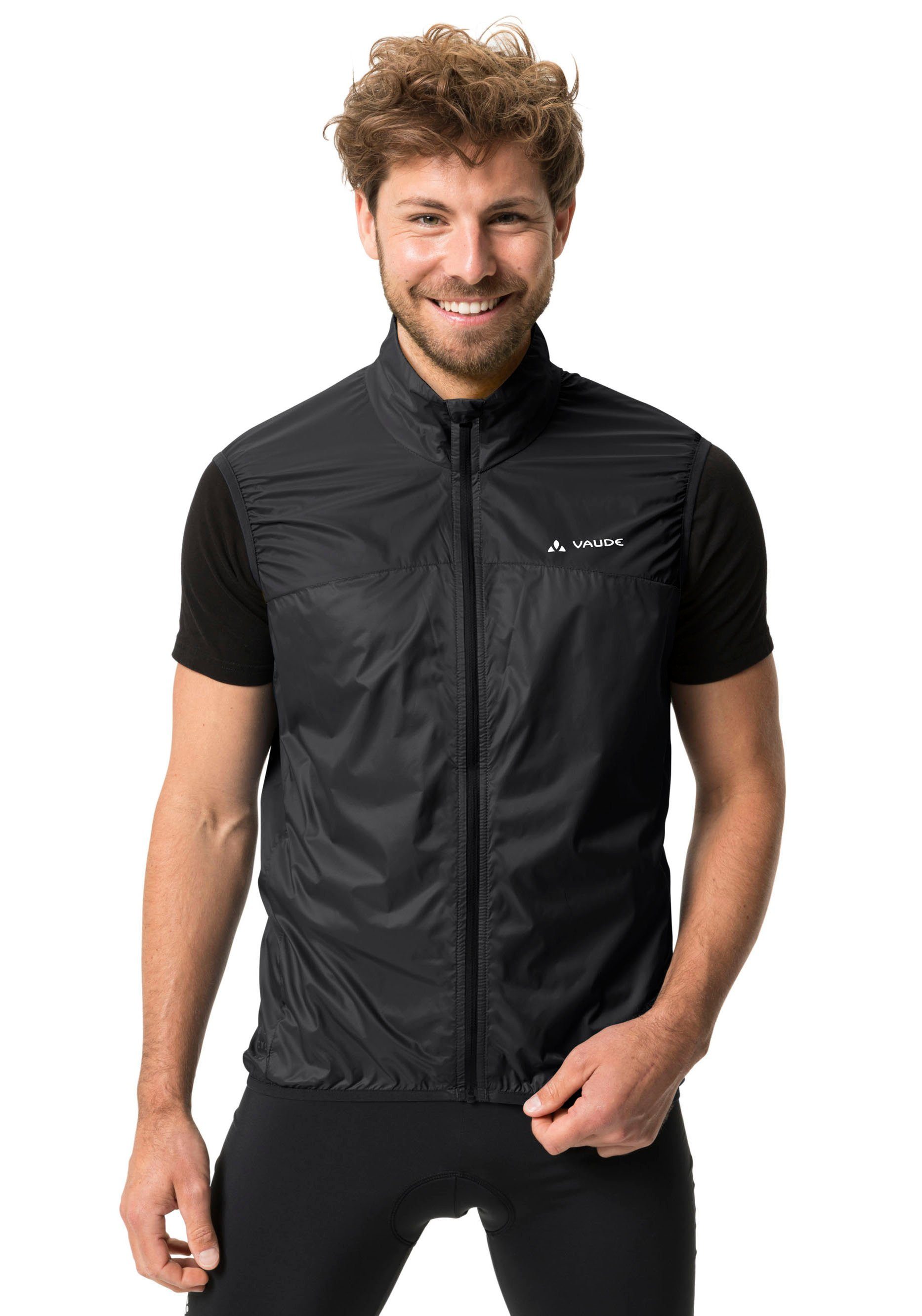 MEN'S black MATERA VEST VAUDE AIR Funktionsweste (1-tlg)