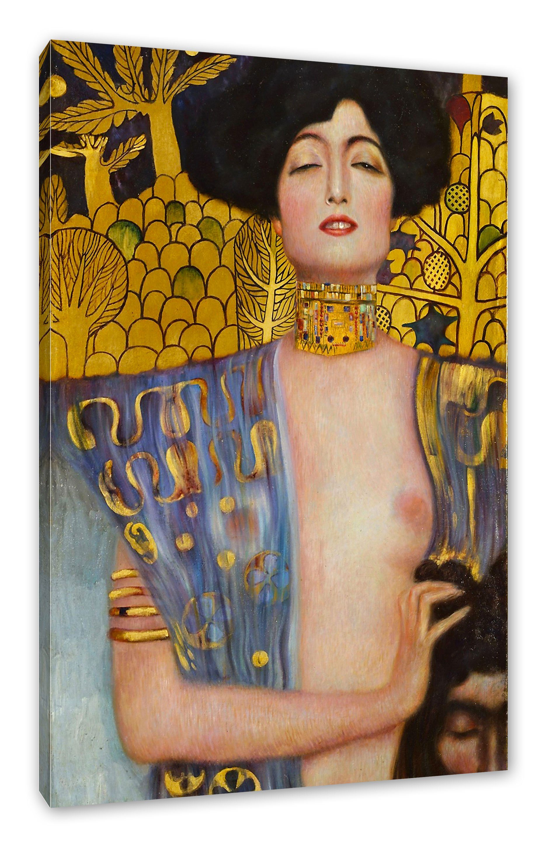 Pixxprint Leinwandbild Gustav Klimt - Judith I, Gustav Klimt - Judith I (1 günstig online kaufen