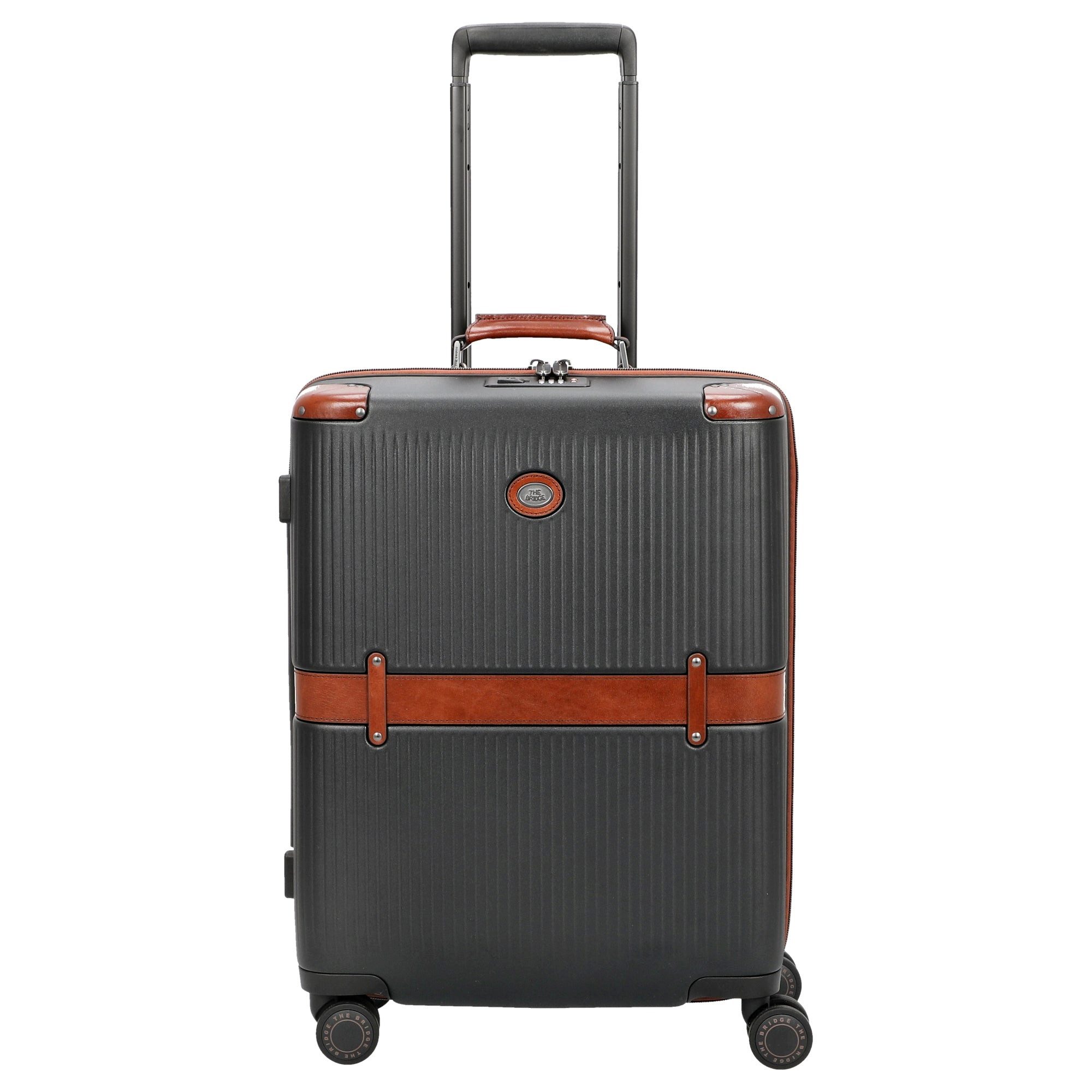 THE BRIDGE Koffer Story Viaggio - 4-Rollen-Kabinentrolley 55 cm (nero)