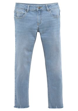 Arizona 7/8-Jeans mit geschnittener Hosensaumkante