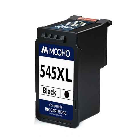 MOOHO 1 Schwarz ersetzt 545 546 für CANON CL-546XL Tintenpatrone (PIXMA MX495 TR4550 TS3350 TS3450 TS3150 TS3151 TS3351)