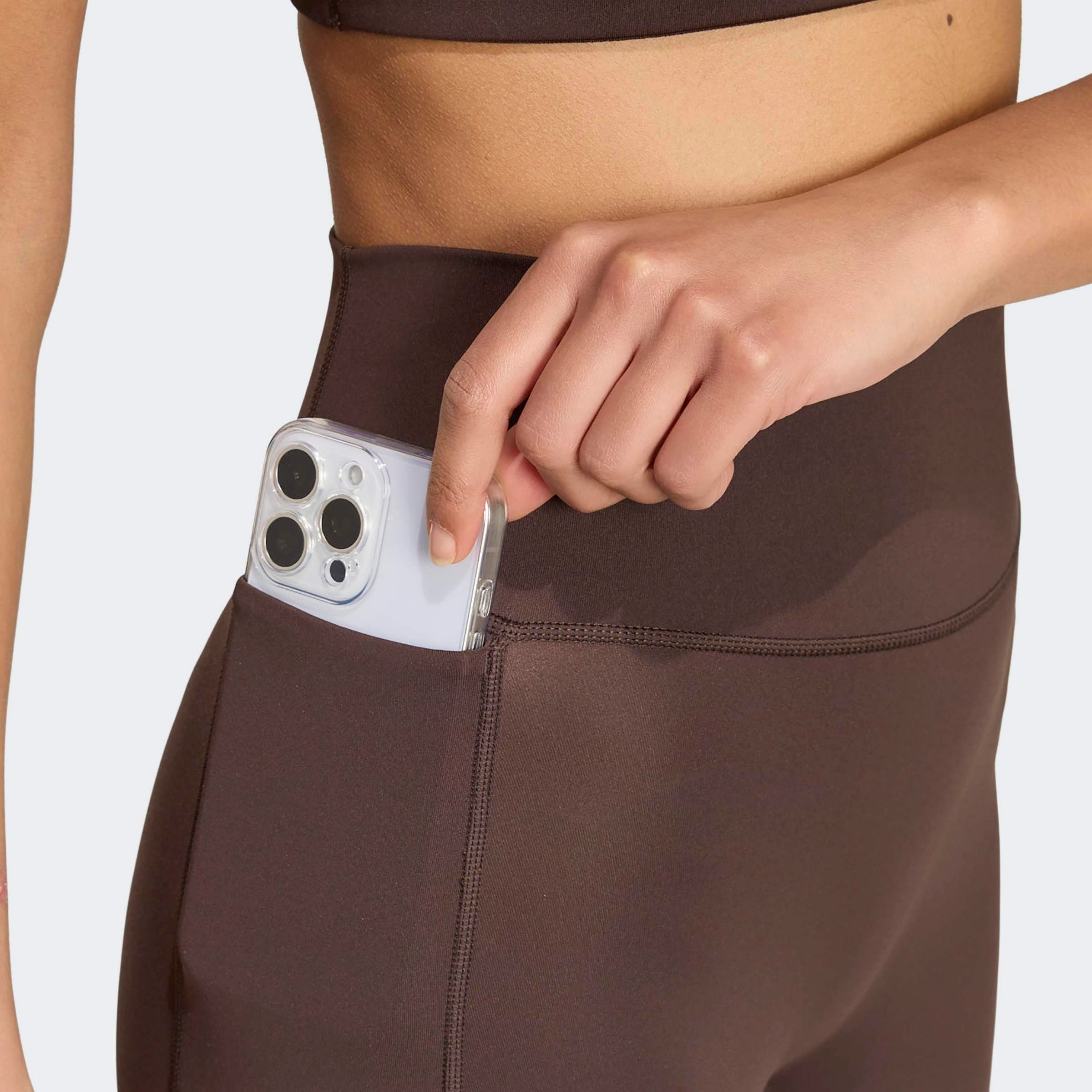 adidas Performance Trainingstights OPTIME WORKOUT 3-STREIFEN 7/8 LEGGINGS
