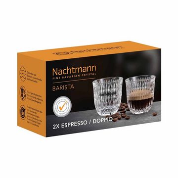 Nachtmann Espressoglas Ethno Barista Espresso / Doppio Gläser 90 ml, Glas