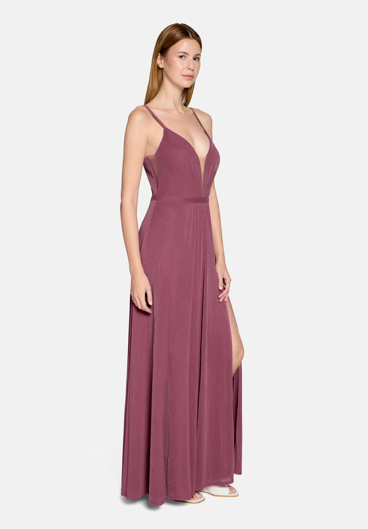 Vera Mont Abendkleid Damen mit Lurexfaden