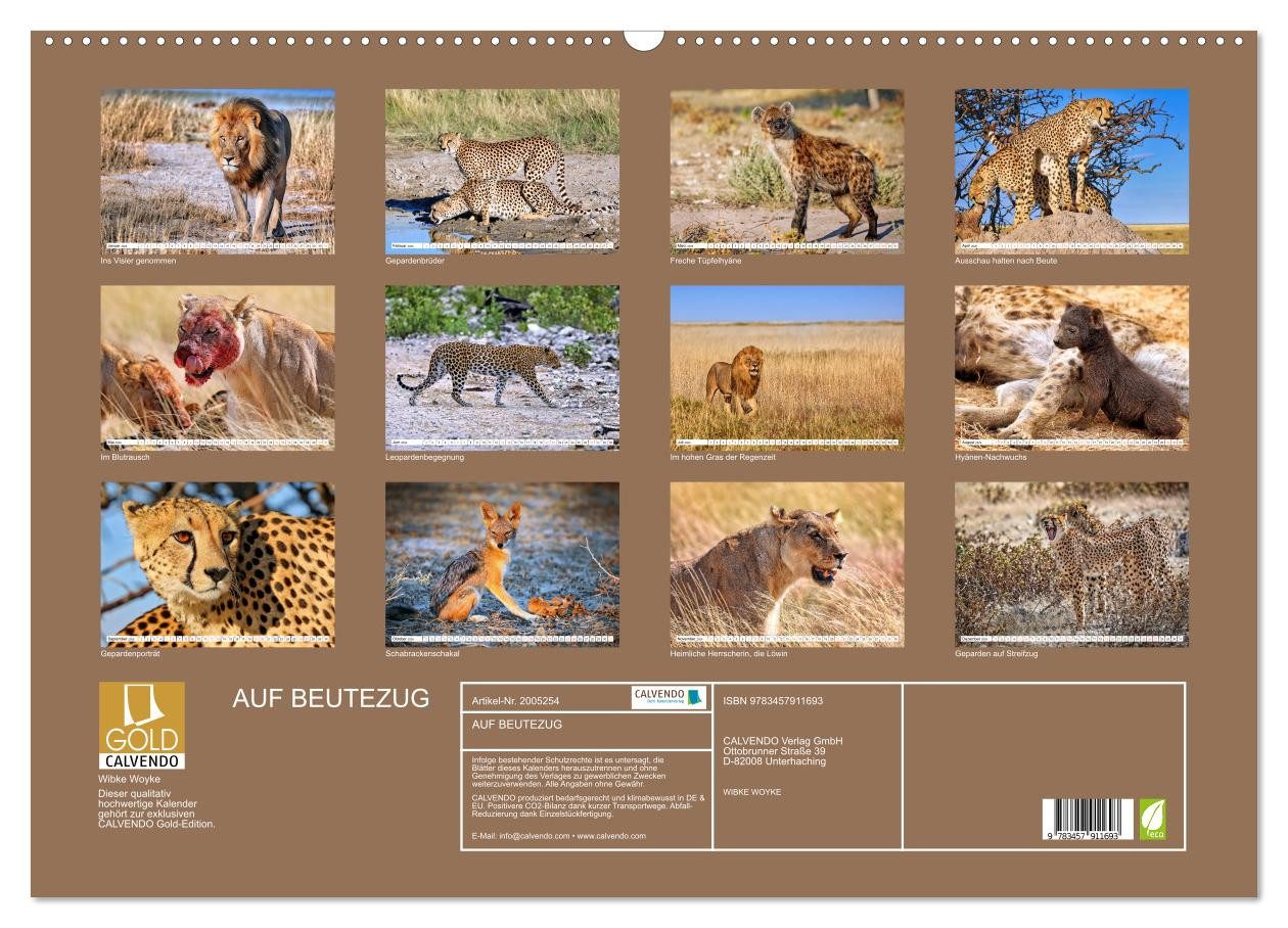 Thumbnail - CALVENDO Wandkalender AUF BEUTEZUG (Wandkalender 2026 DIN A2 quer), CALVENDO Monatskalender