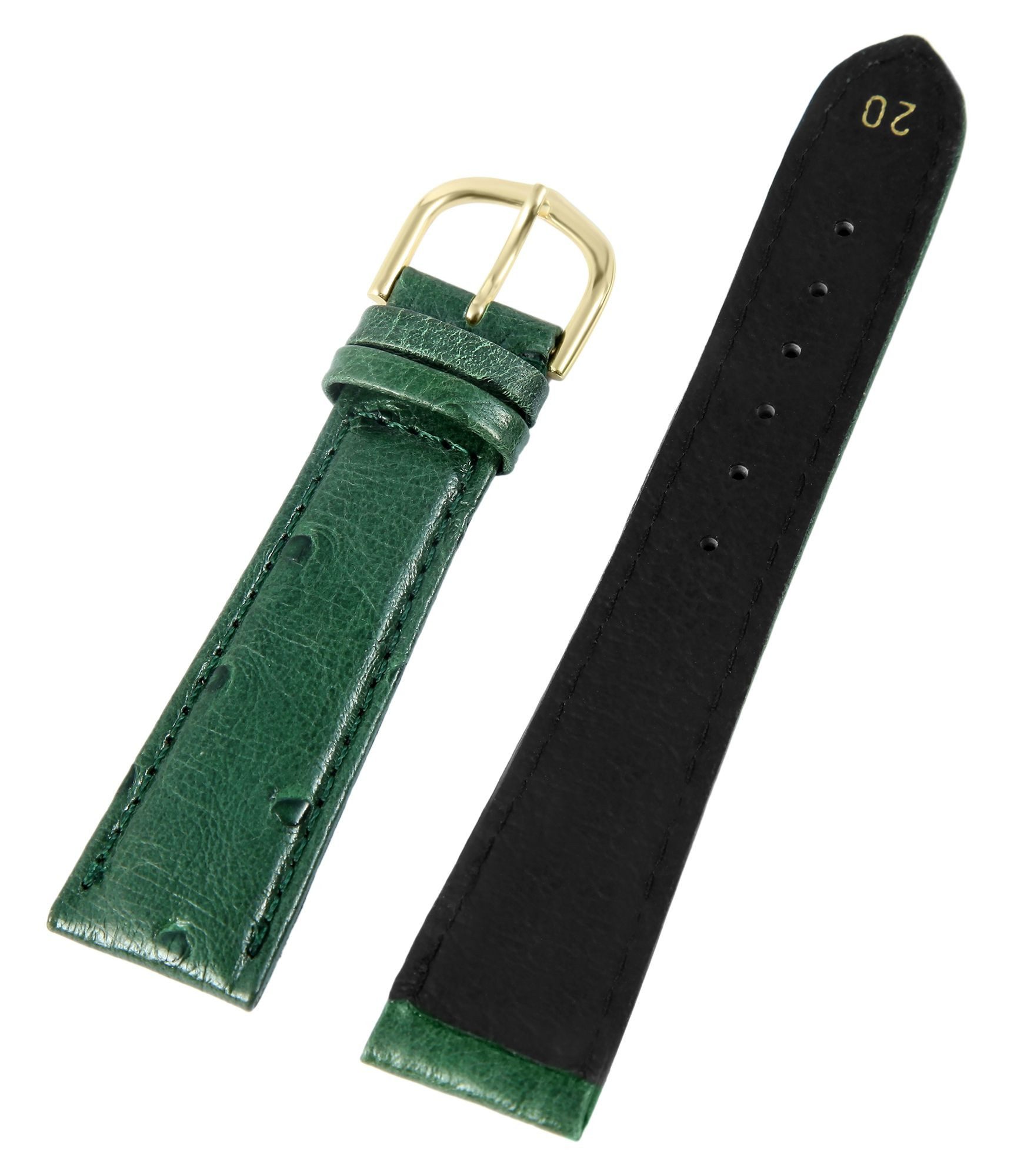 STEINMEISTER Uhrenarmband 8000299 Hochwertiges Lederimitatband-Ersatzarmband