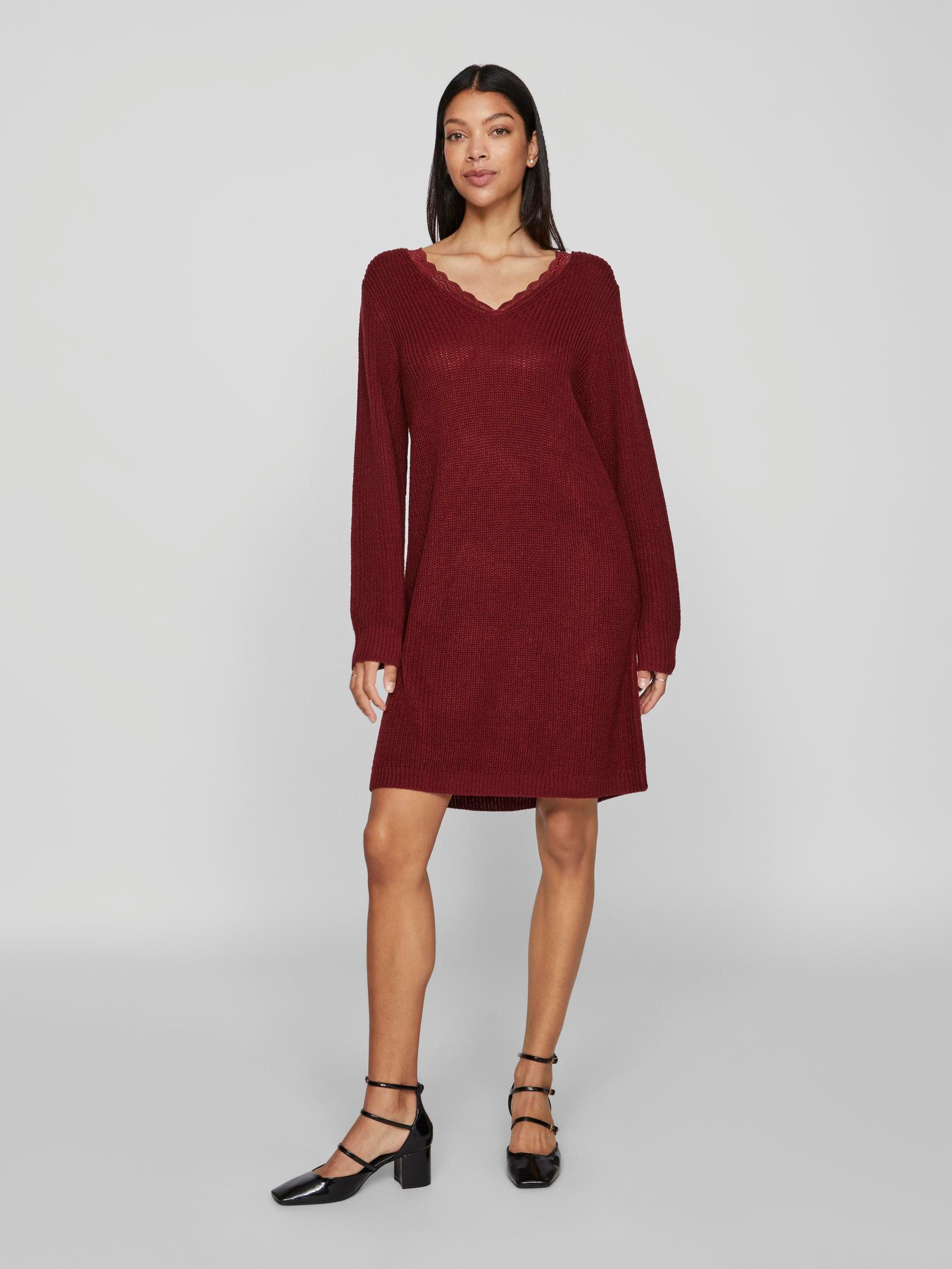 Vila Strickkleid
