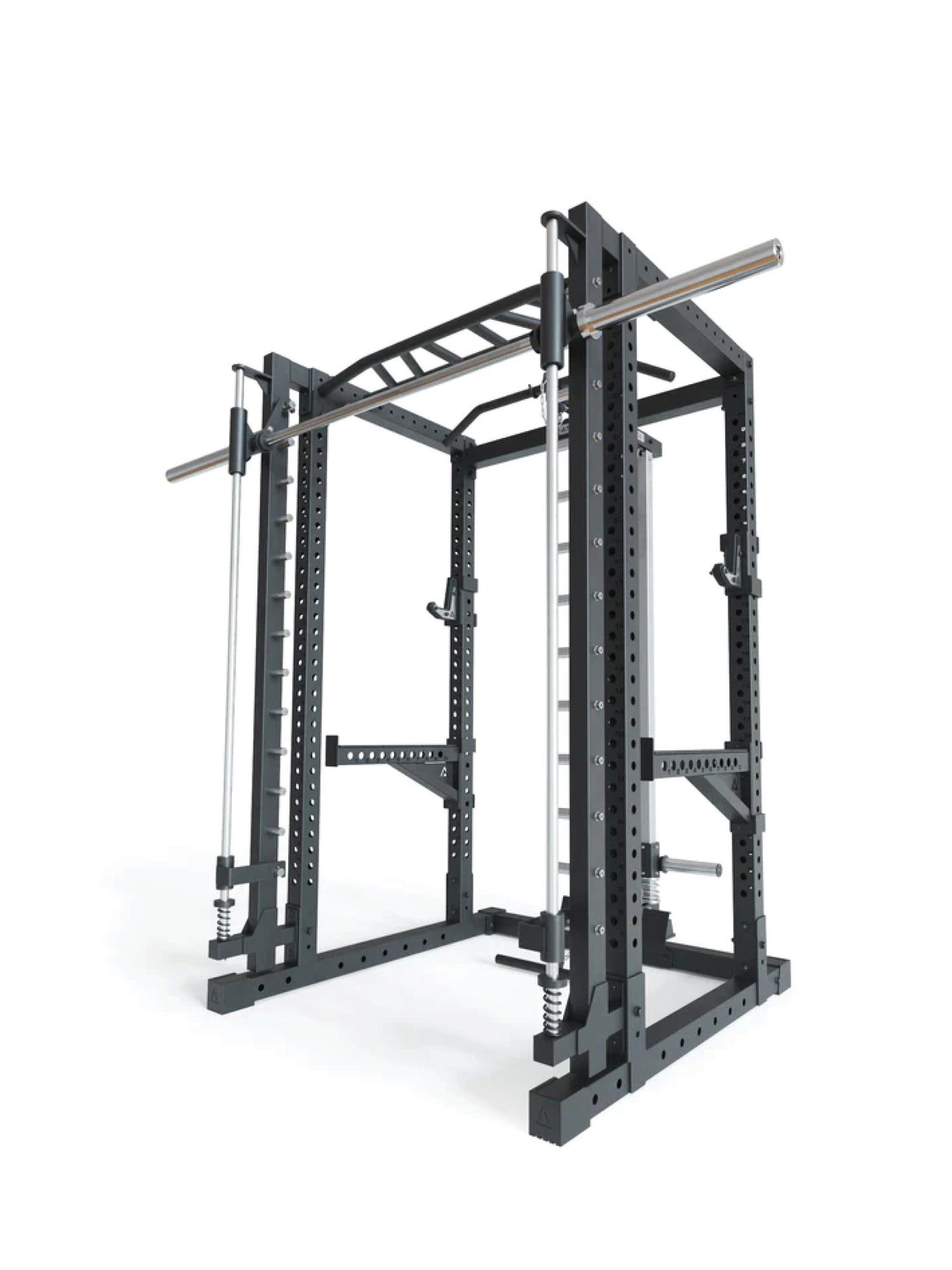 ATLETICA Power Rack R7-Forge mit Plate Load Gewichte und Smith Machine