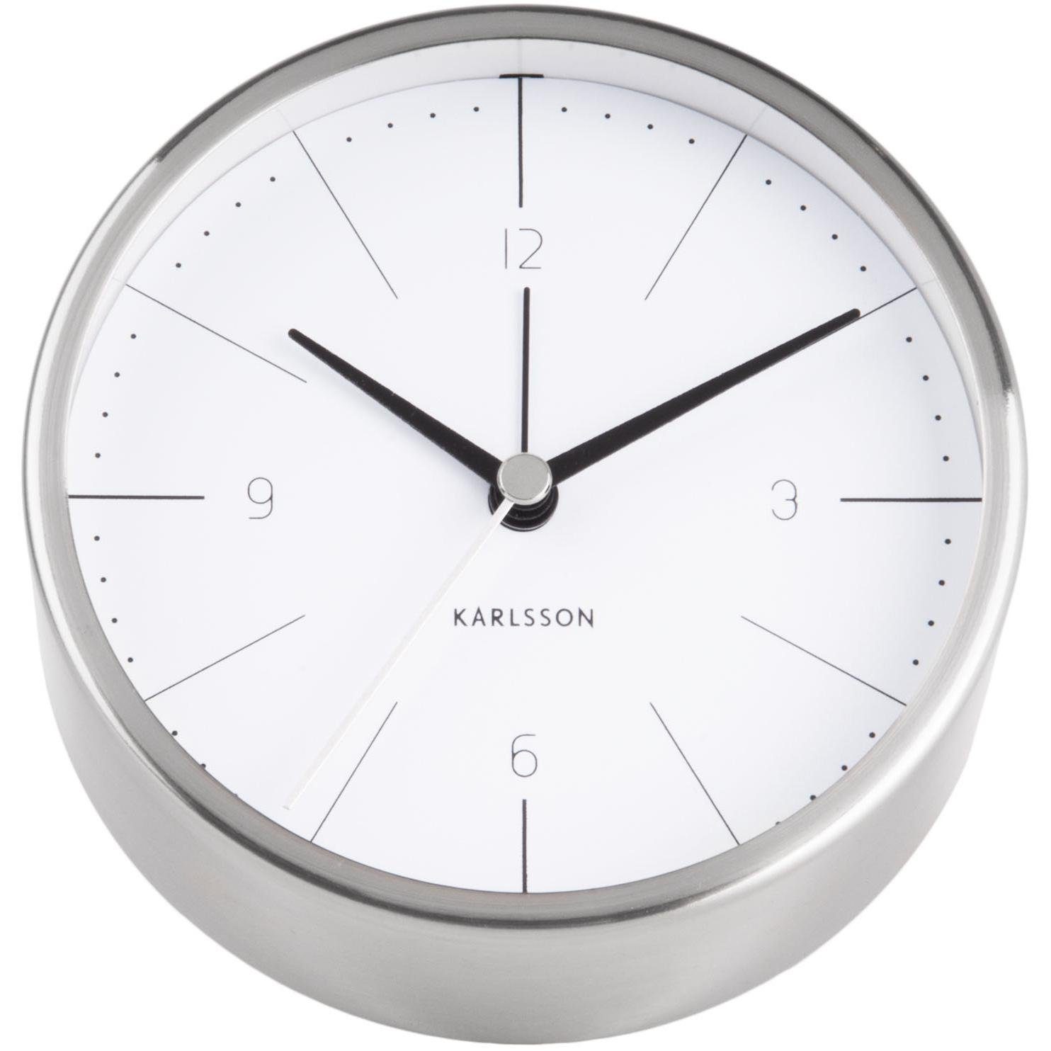 Karlsson Uhr Wecker Normann Weiß