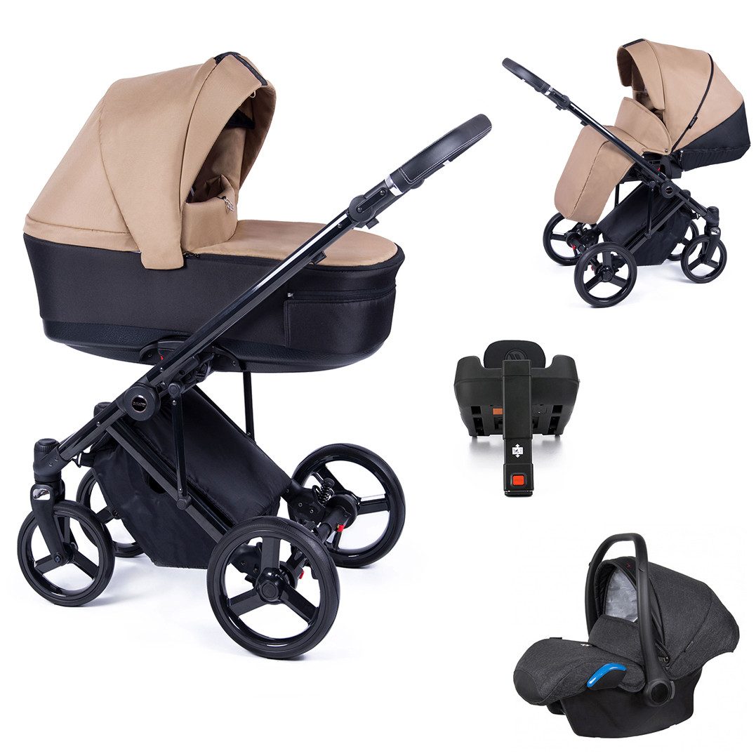 Coletto Kombi-Kinderwagen Fado 5 in 1 inkl. Sportsitz, Autositz, Iso und Zubehör in 10 Designs