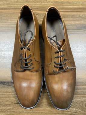 Dsquared2 Brunello Cucinelli Mens Leather Lace-Up Oxford Almond Toe Derby Schuhe Sneaker