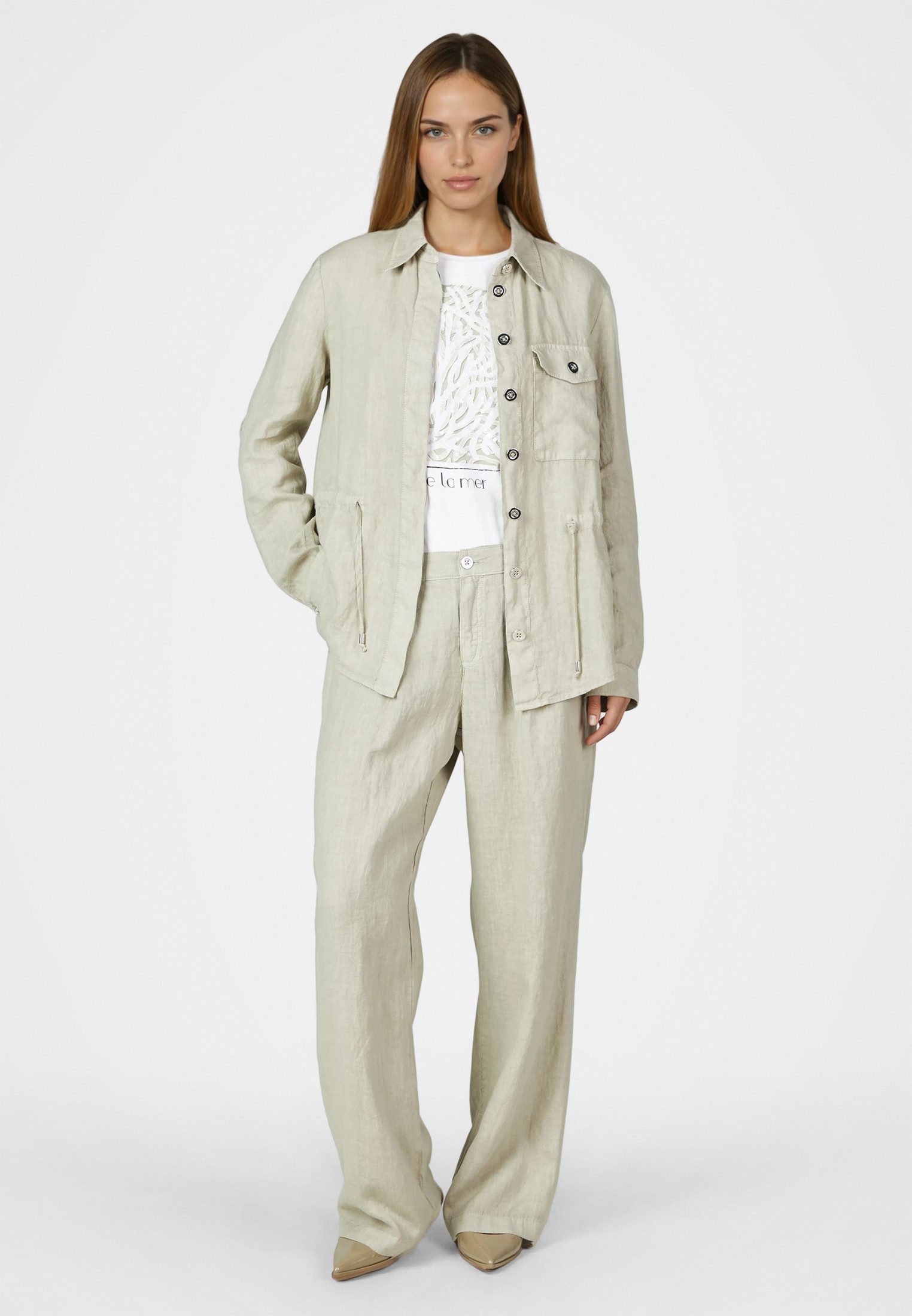 MARC AUREL Hemdjacke im Safari Stil