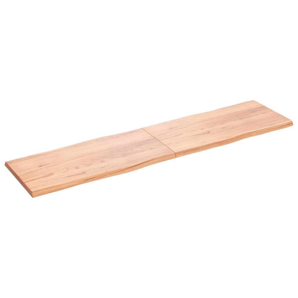 Behandelt furnicato (1 Massivholz Baumkante St) 200x50x(2-4) cm Tischplatte