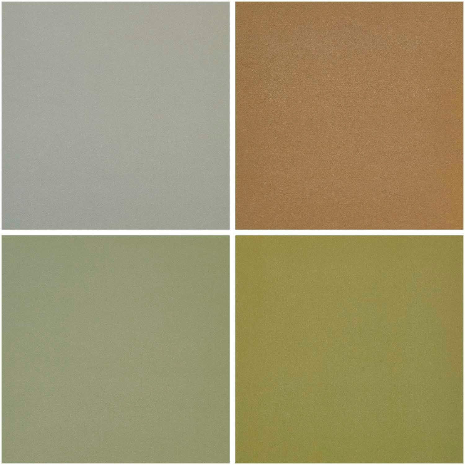 Rico Design Kraftpapier Duo Color, 15x15cm, 100 Blatt