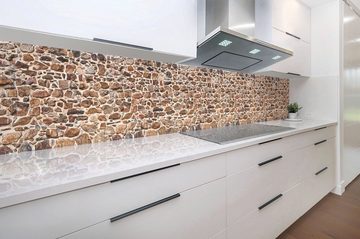 Rodnik Küchenrückwand Festungsmauer, ABS-Kunststoff Platte Monolith in DELUXE Qualität mit Direktdruck