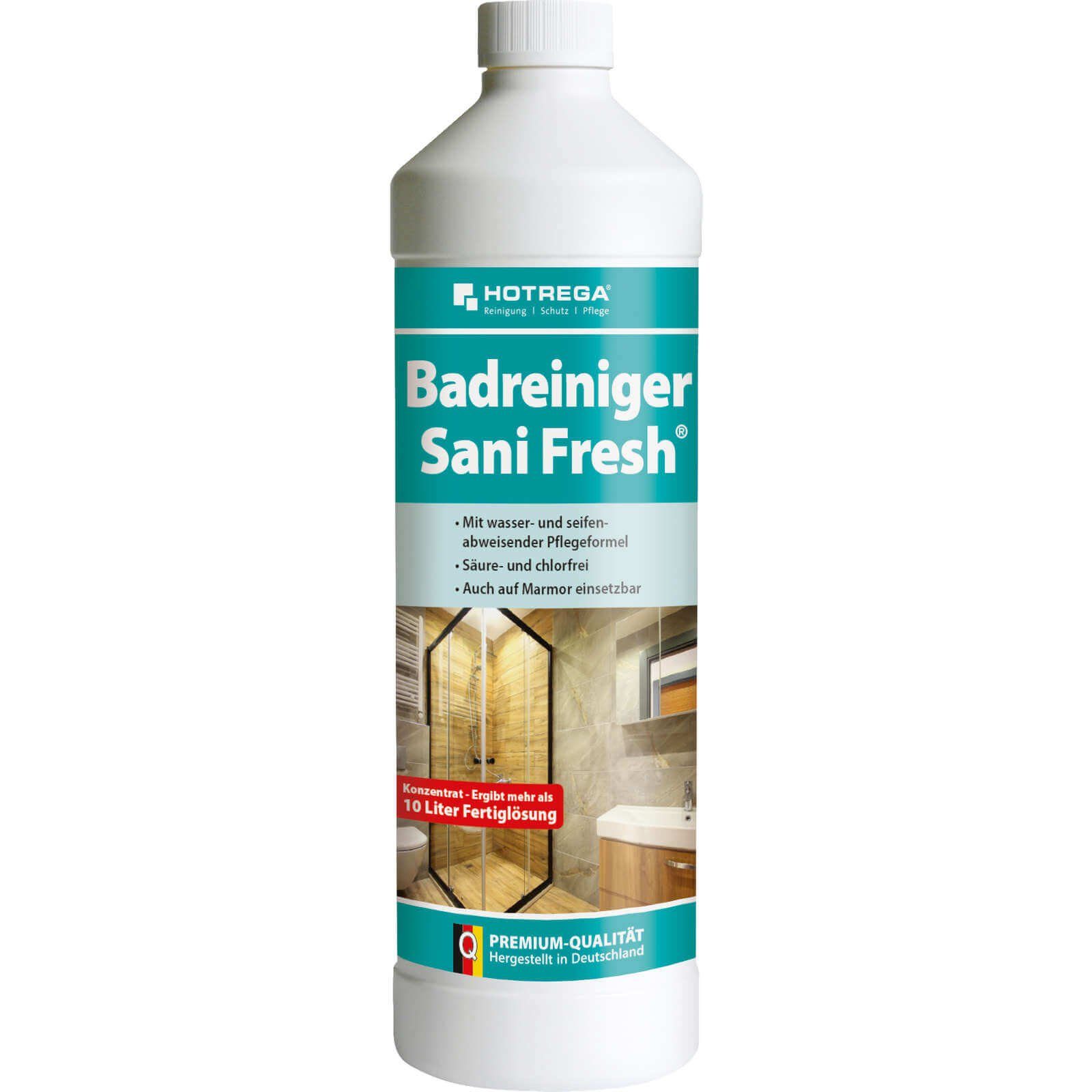 Fresh Badreiniger HOTREGA® Set 5-teilig Badreiniger Sani Konzentrat
