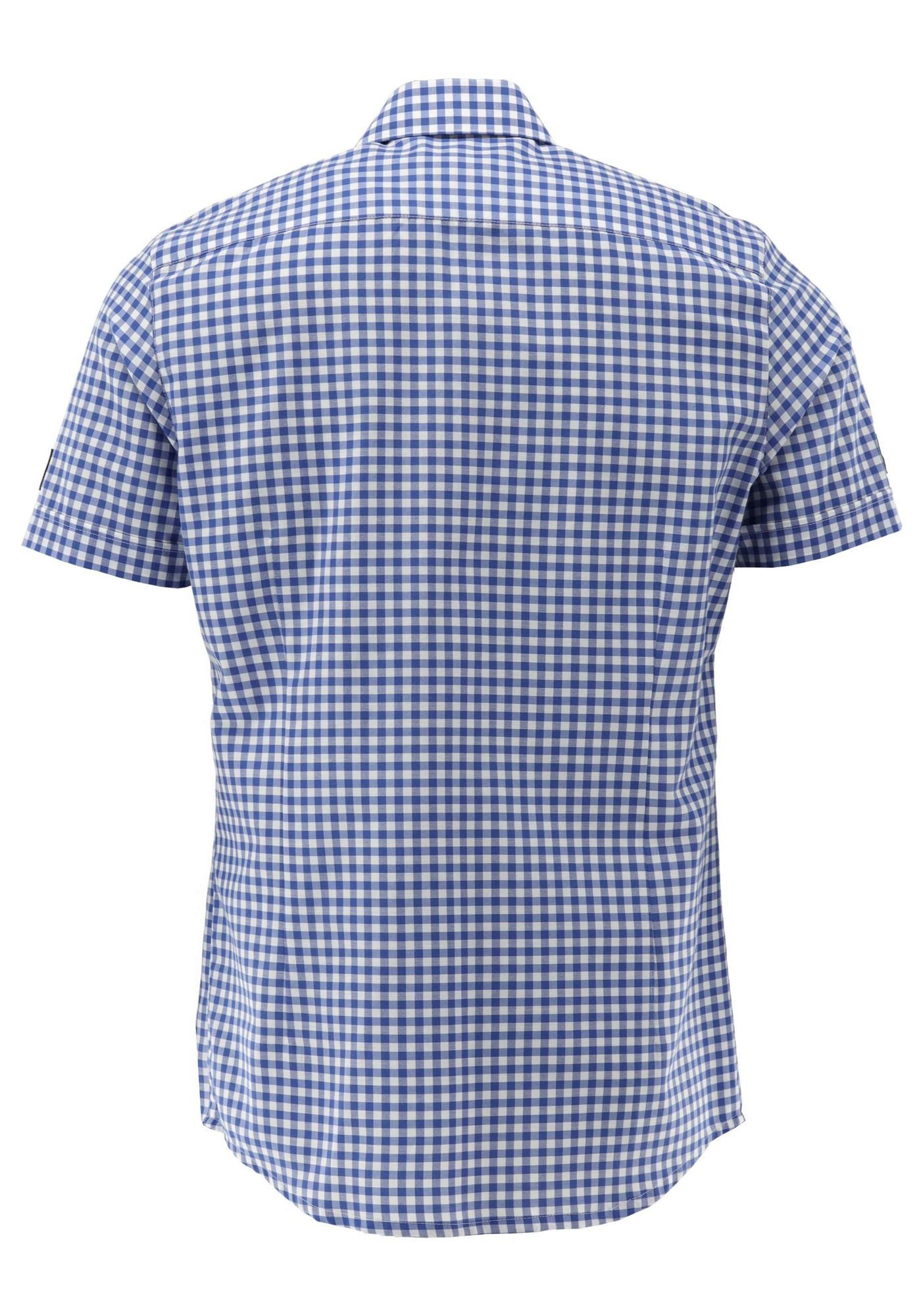 OS Trachten Trachtenhemd Psara Regular Fit, Haifischkragen, Kontrastverarbe günstig online kaufen