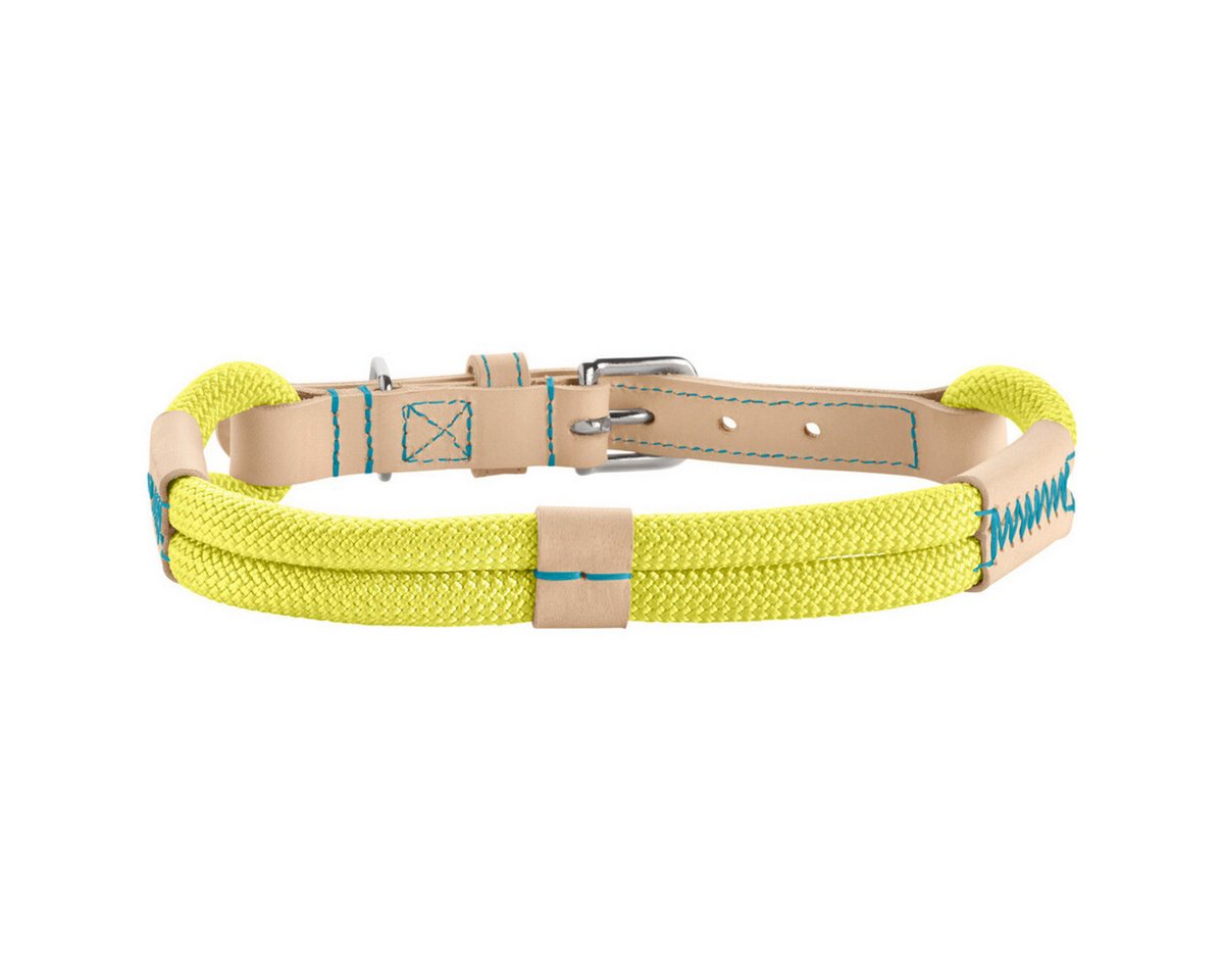 Thumbnail - Hunter Tierbedarf Hunde-Halsband Halsband Malia limette/natur