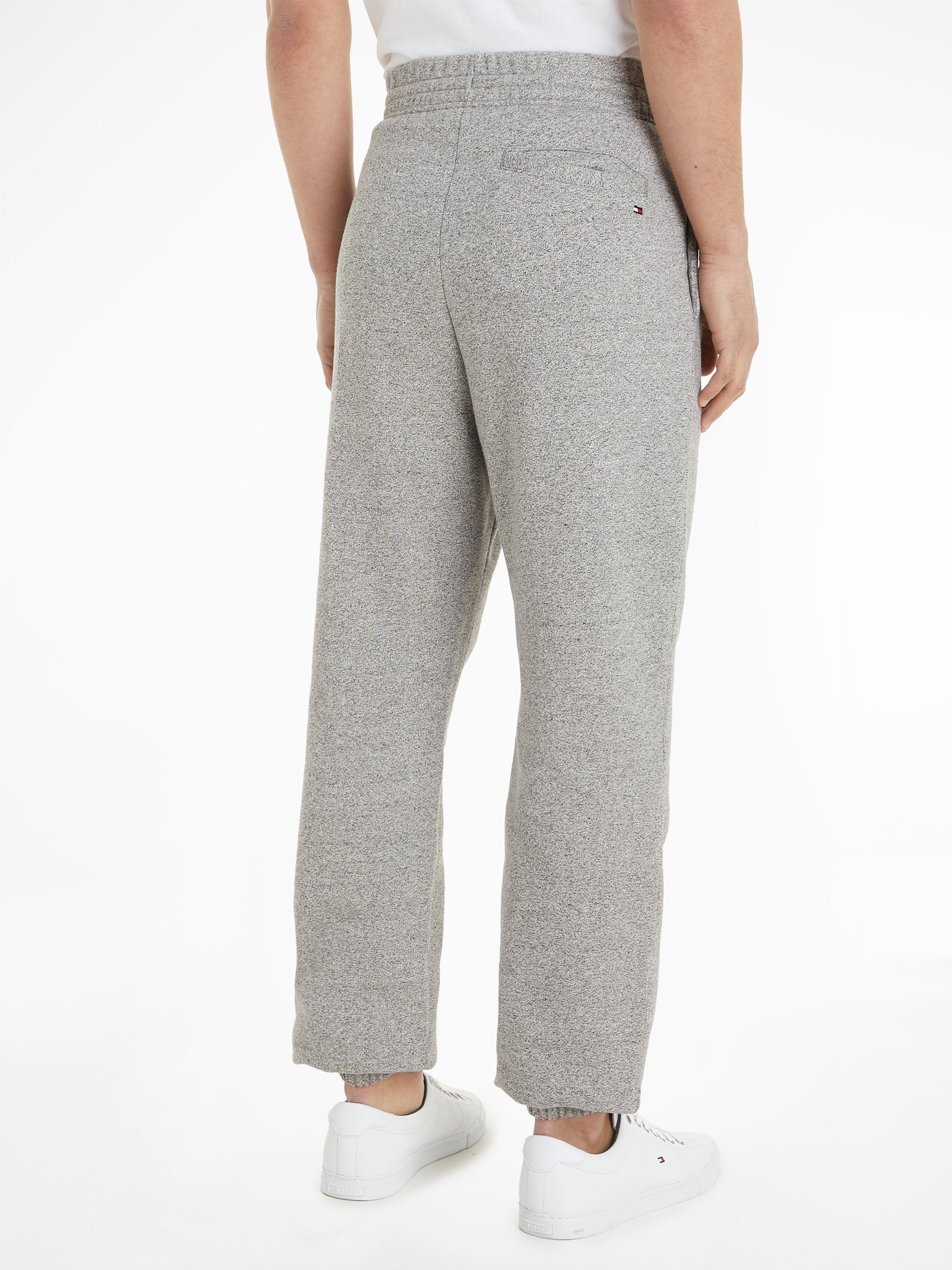 Sweathose Grey Heather/Multi Tommy Dark Hilfiger MONOTYPE Kordel mit MOULINE SWEATPANT