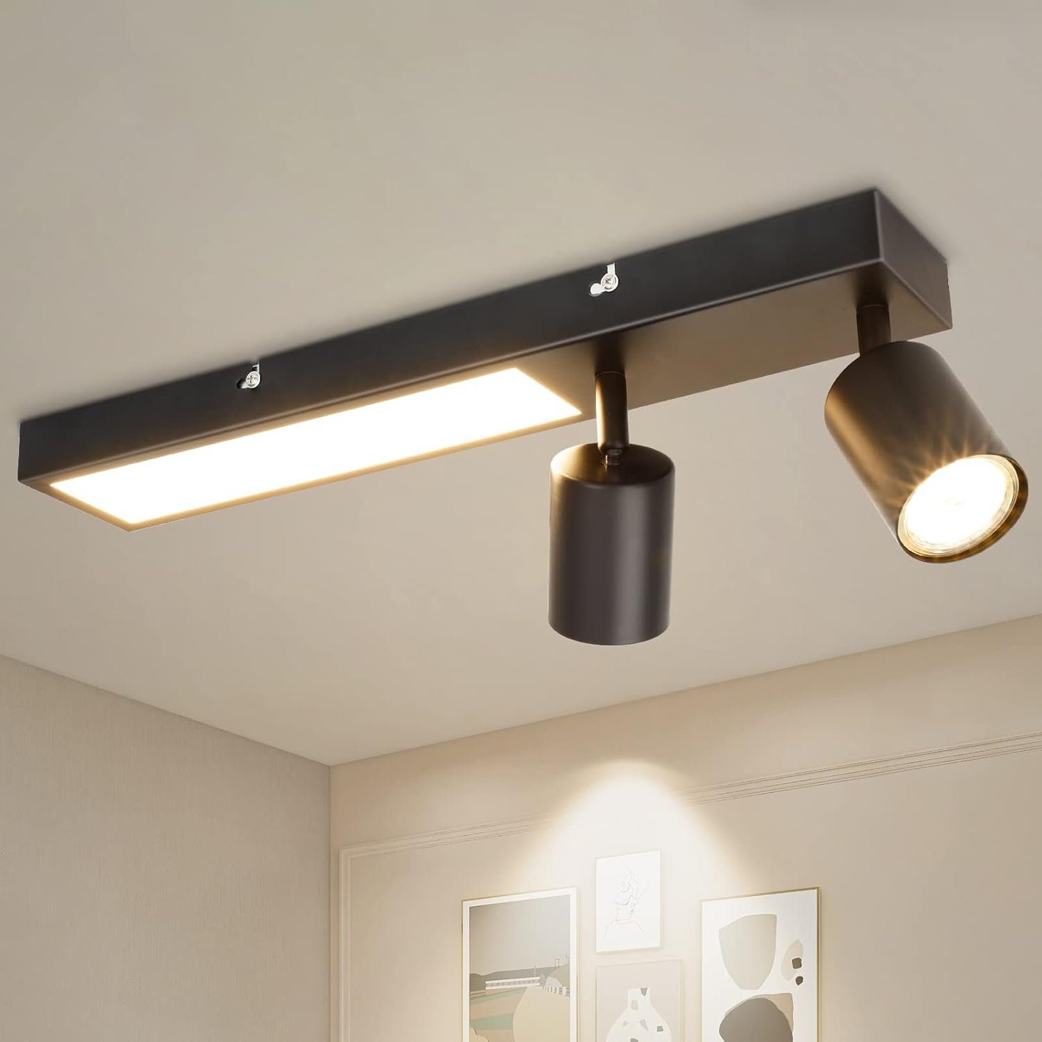 Diyarts LED Deckenstrahler, LED wechselbar, Warmweiß, modern LED Deckenspot günstig online kaufen